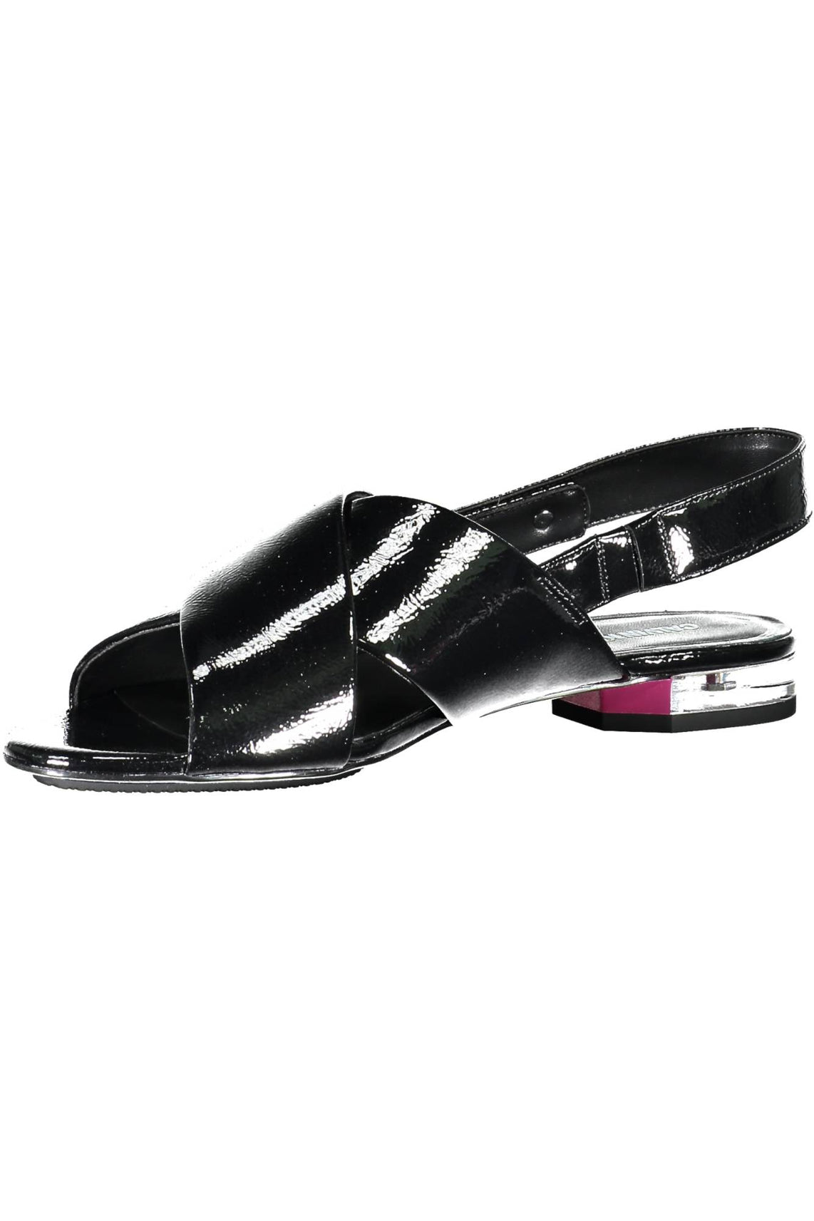 Women's black sandal shoes