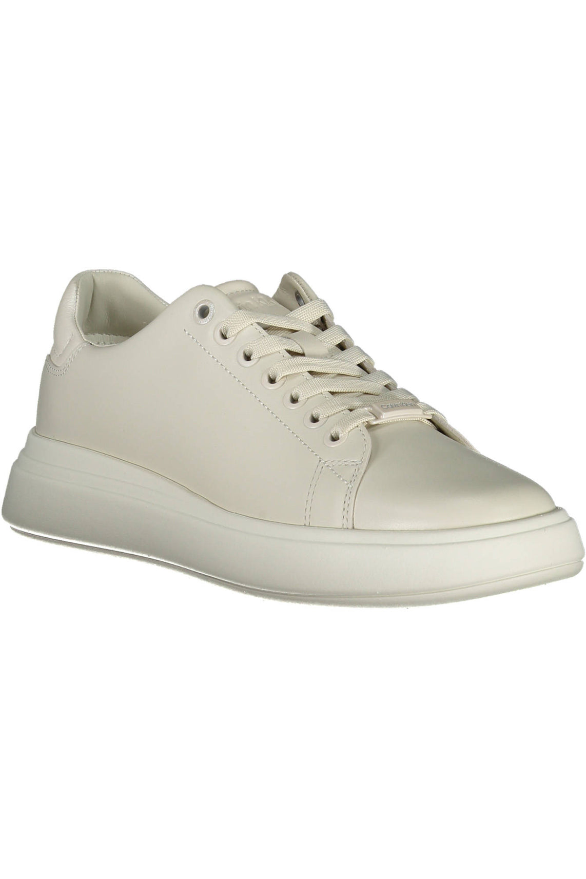 Beige women's sport shoes