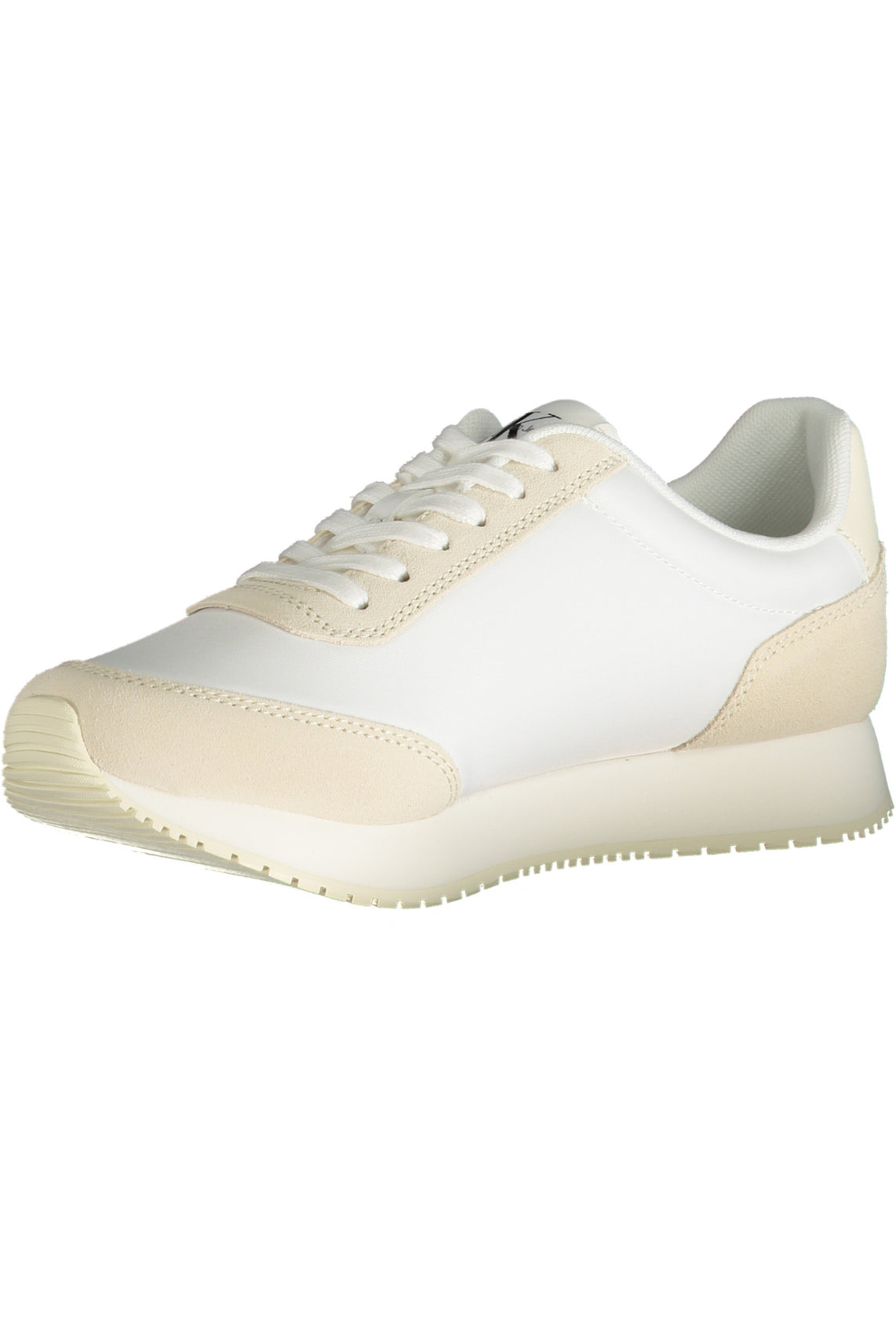 Beige women's sports shoes