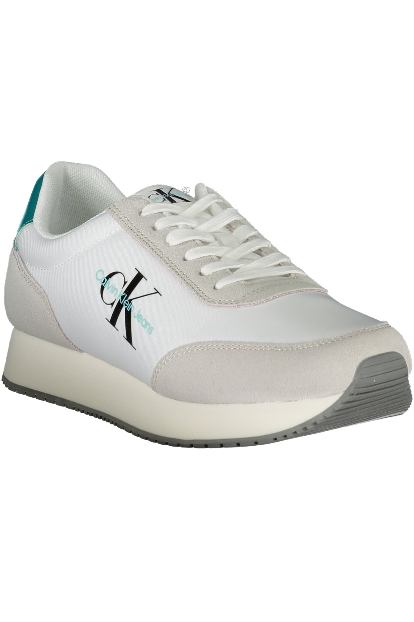 White men's sports shoes