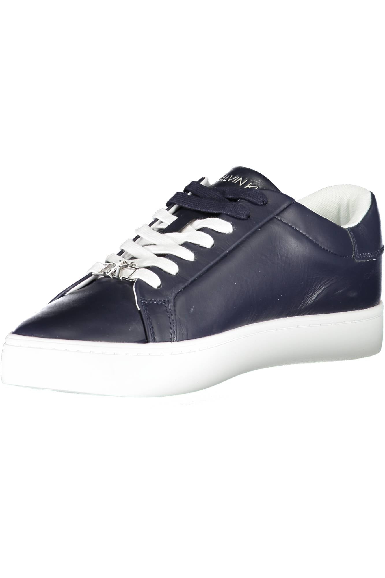 Blue men's sports shoes