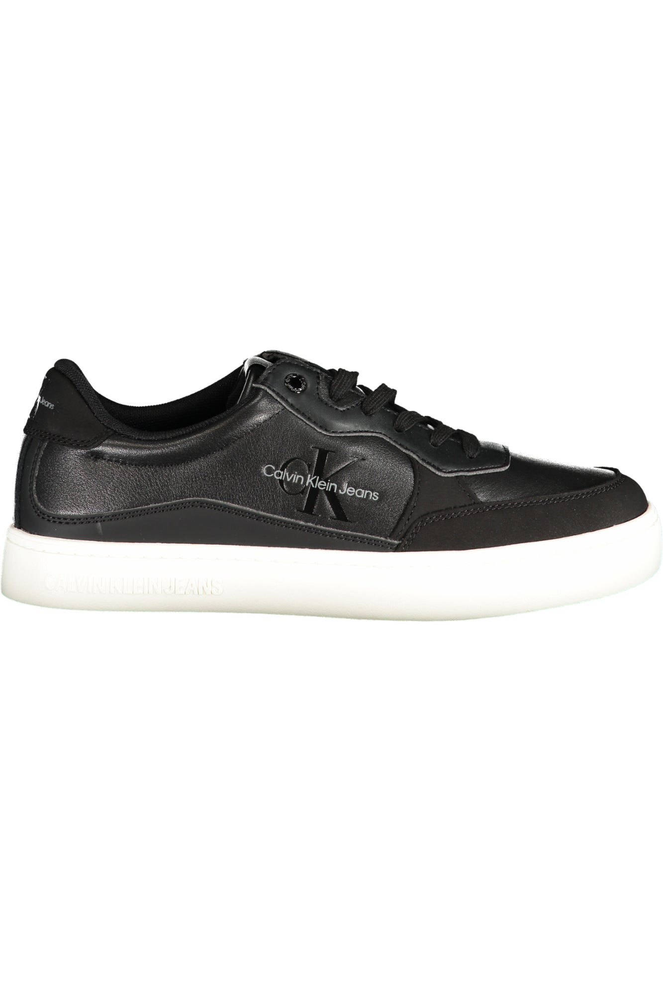CALVIN KLEIN CALVIN KLEIN WHITE MEN'S SPORTS SHOES - Black