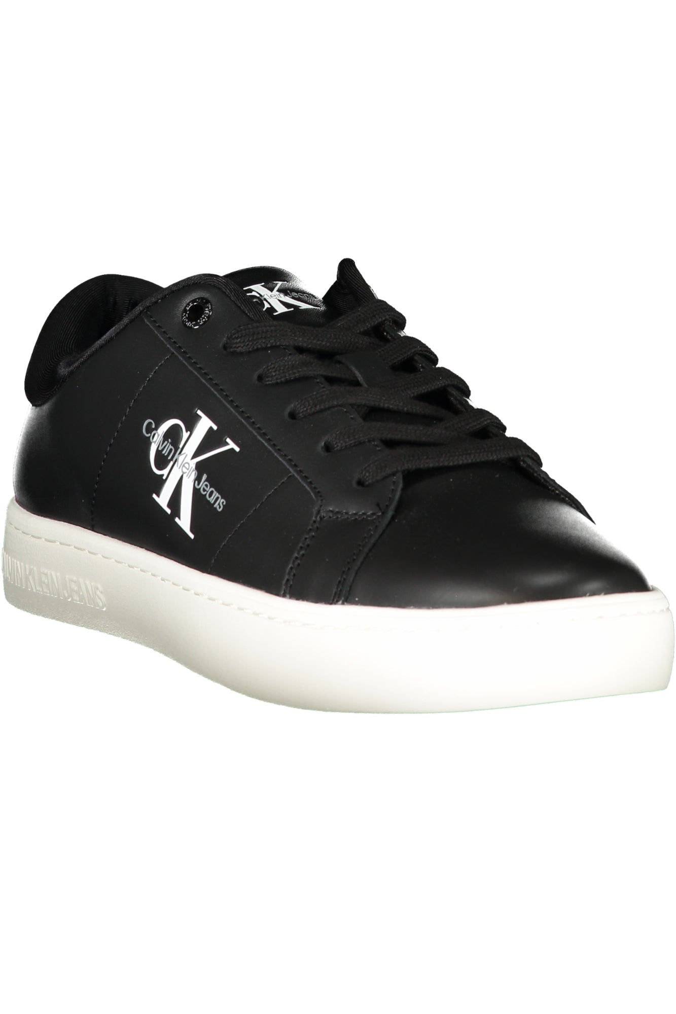 CALVIN KLEIN CALVIN KLEIN WHITE MEN'S SPORTS SHOES - Black