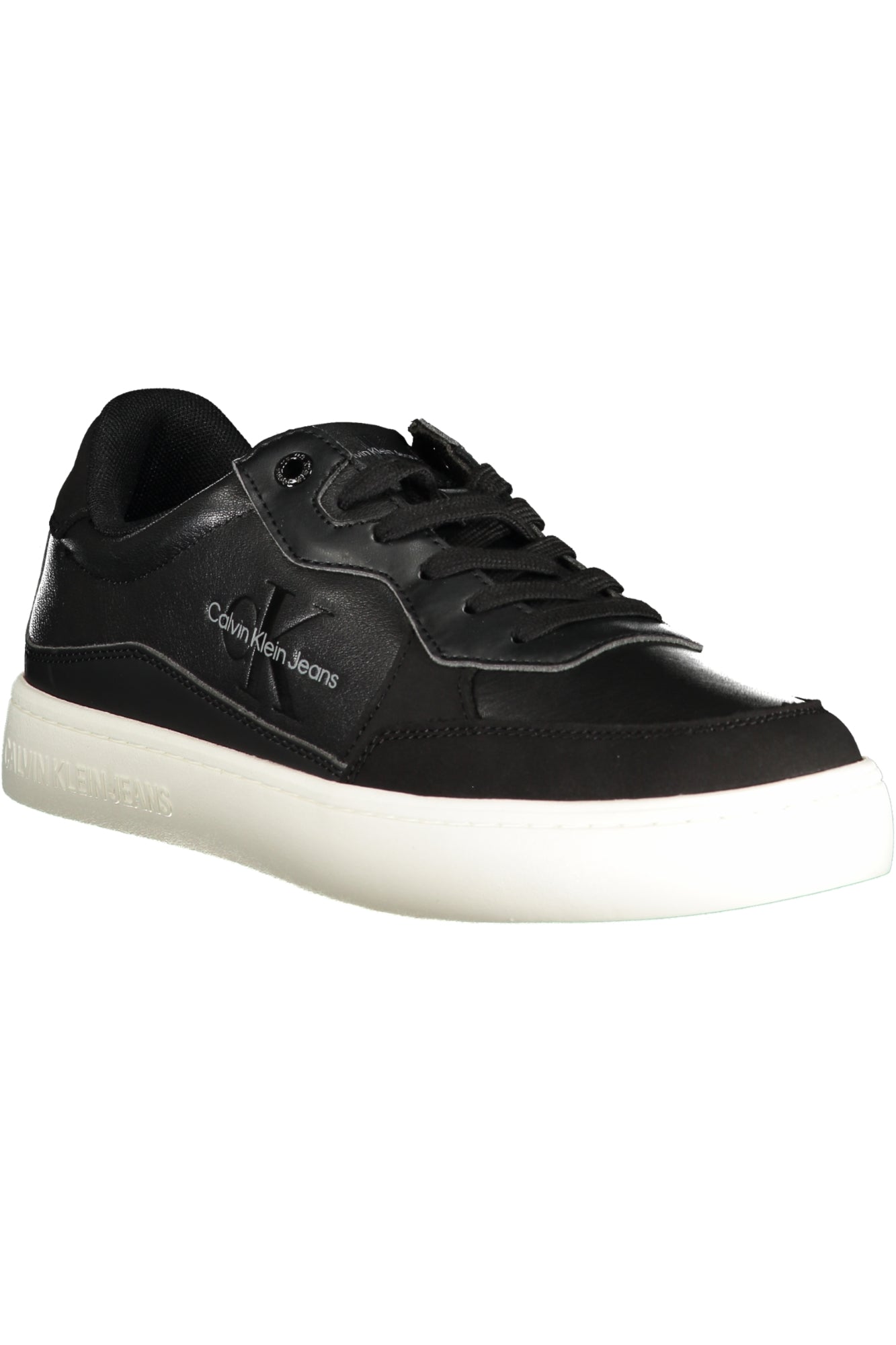 CALVIN KLEIN CALVIN KLEIN WHITE MEN'S SPORTS SHOES - Black