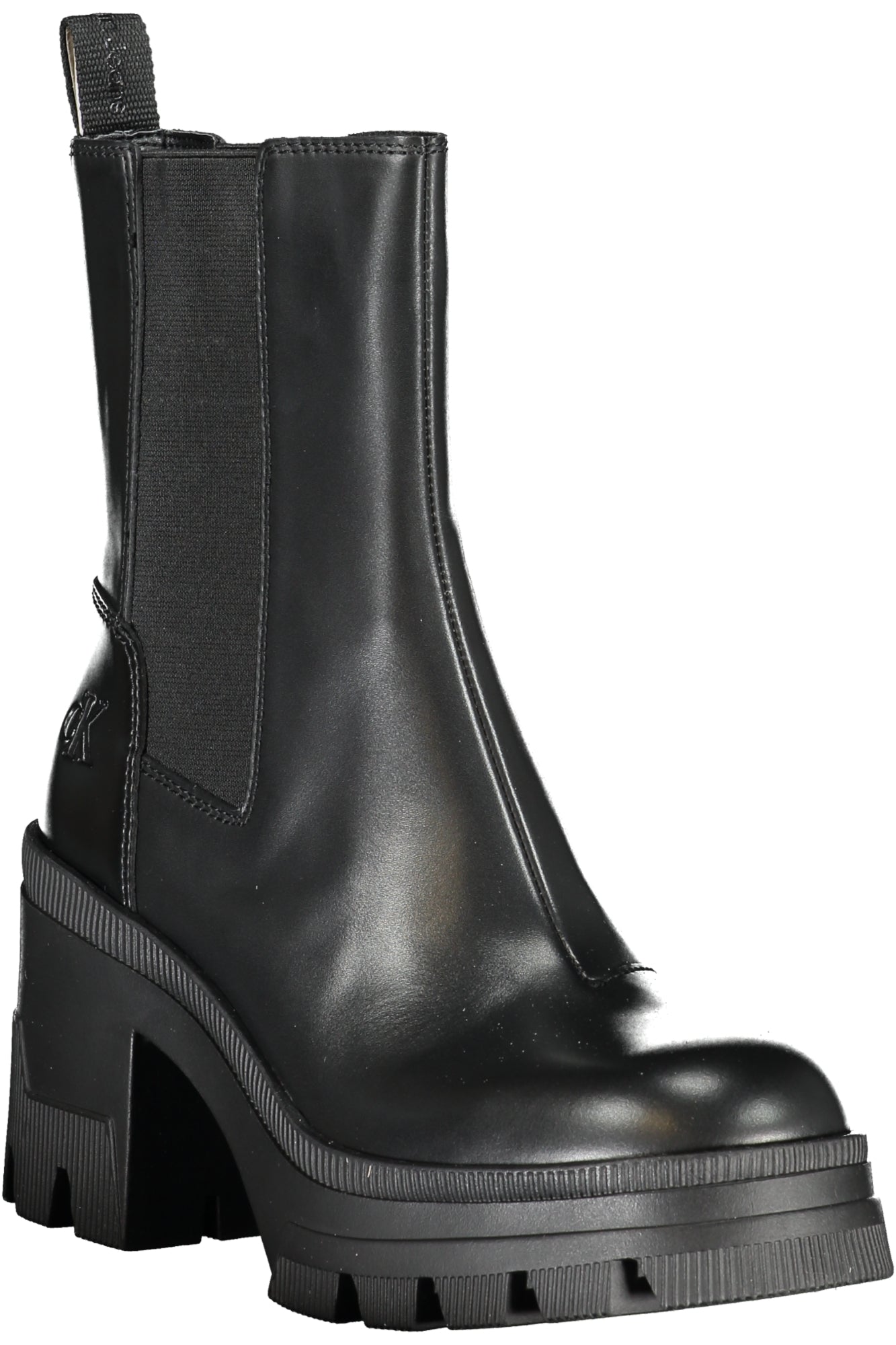 Black women's footwear boot