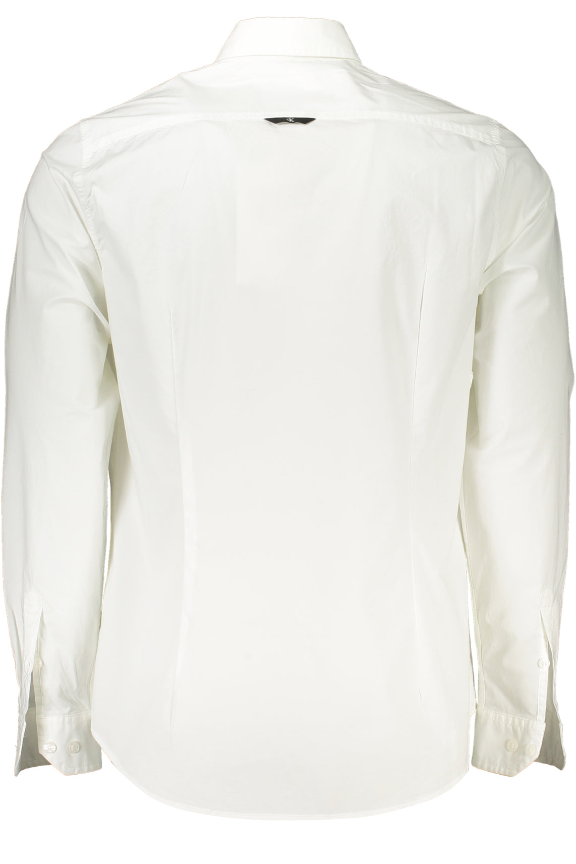 Men's white long sleeve shirt