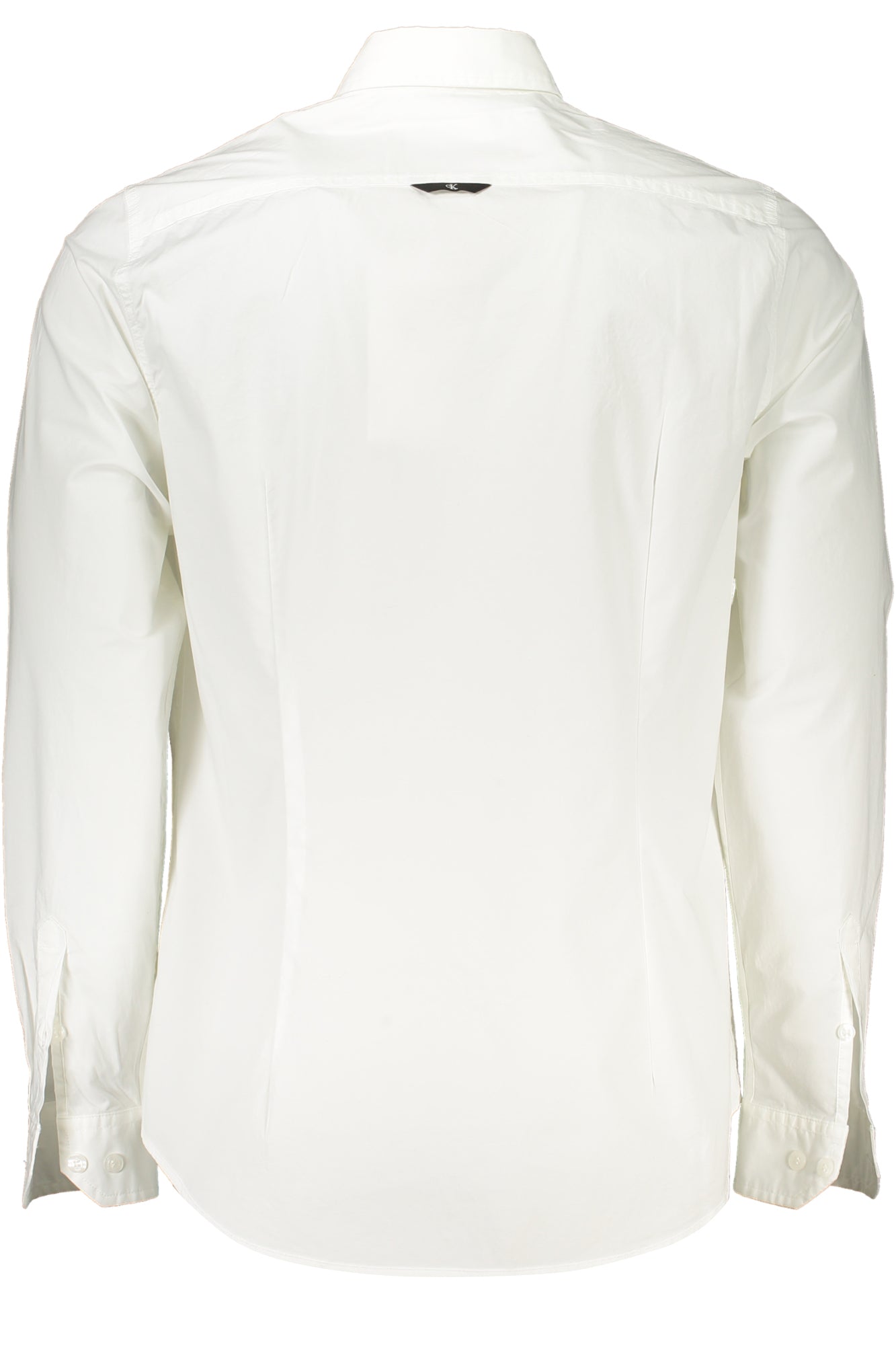 Men's white long sleeve shirt