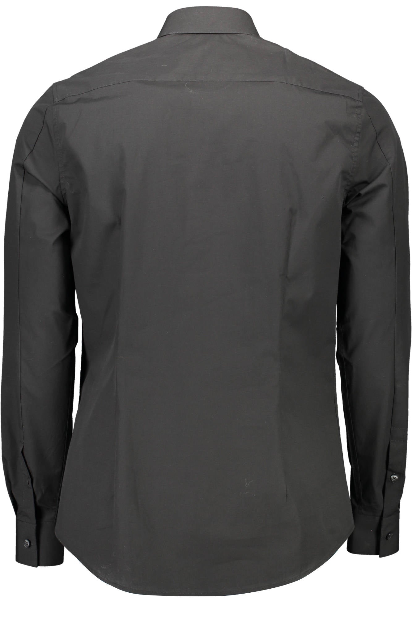 Men's black long sleeve shirt