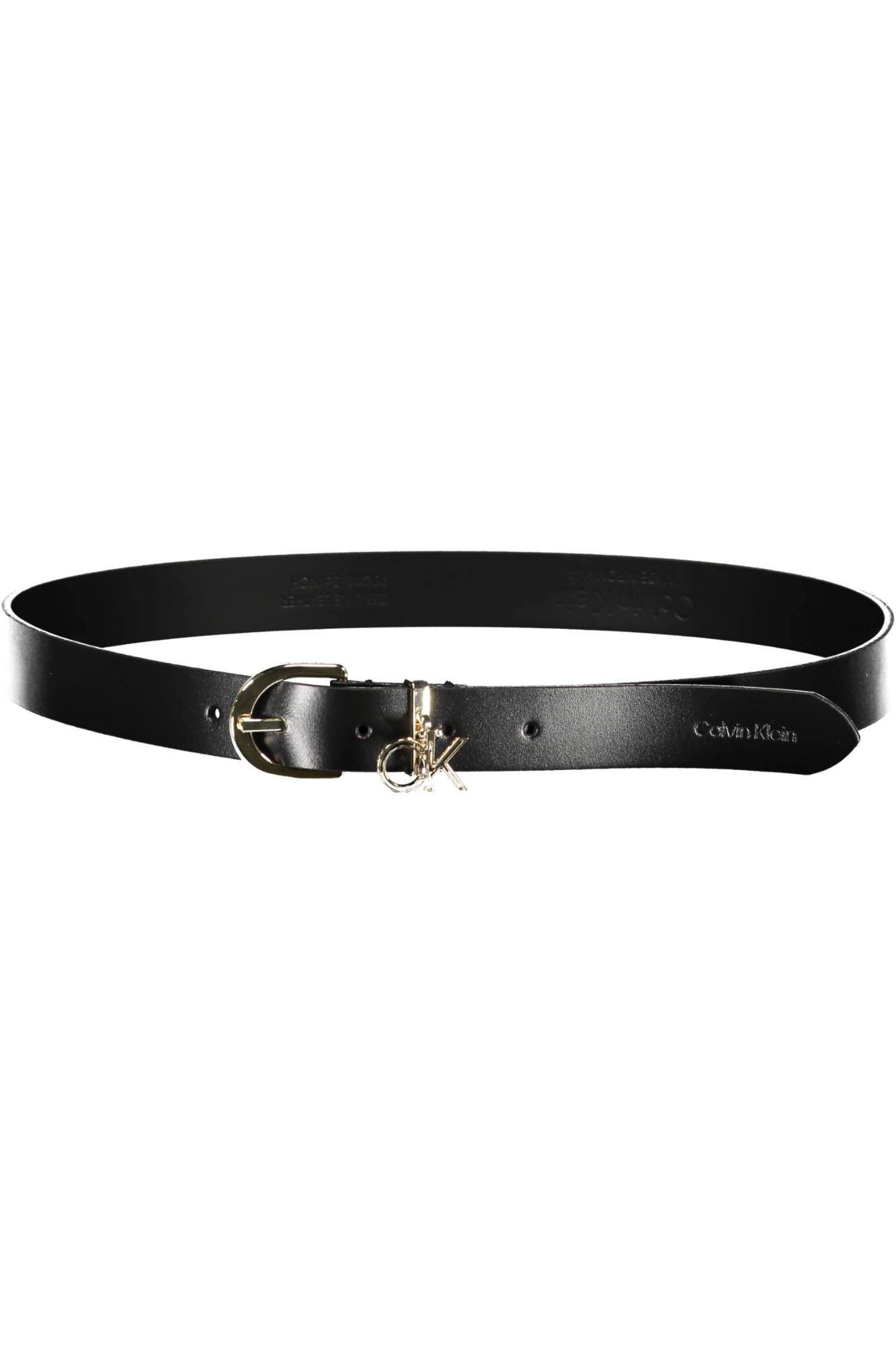 Black women's leather belt