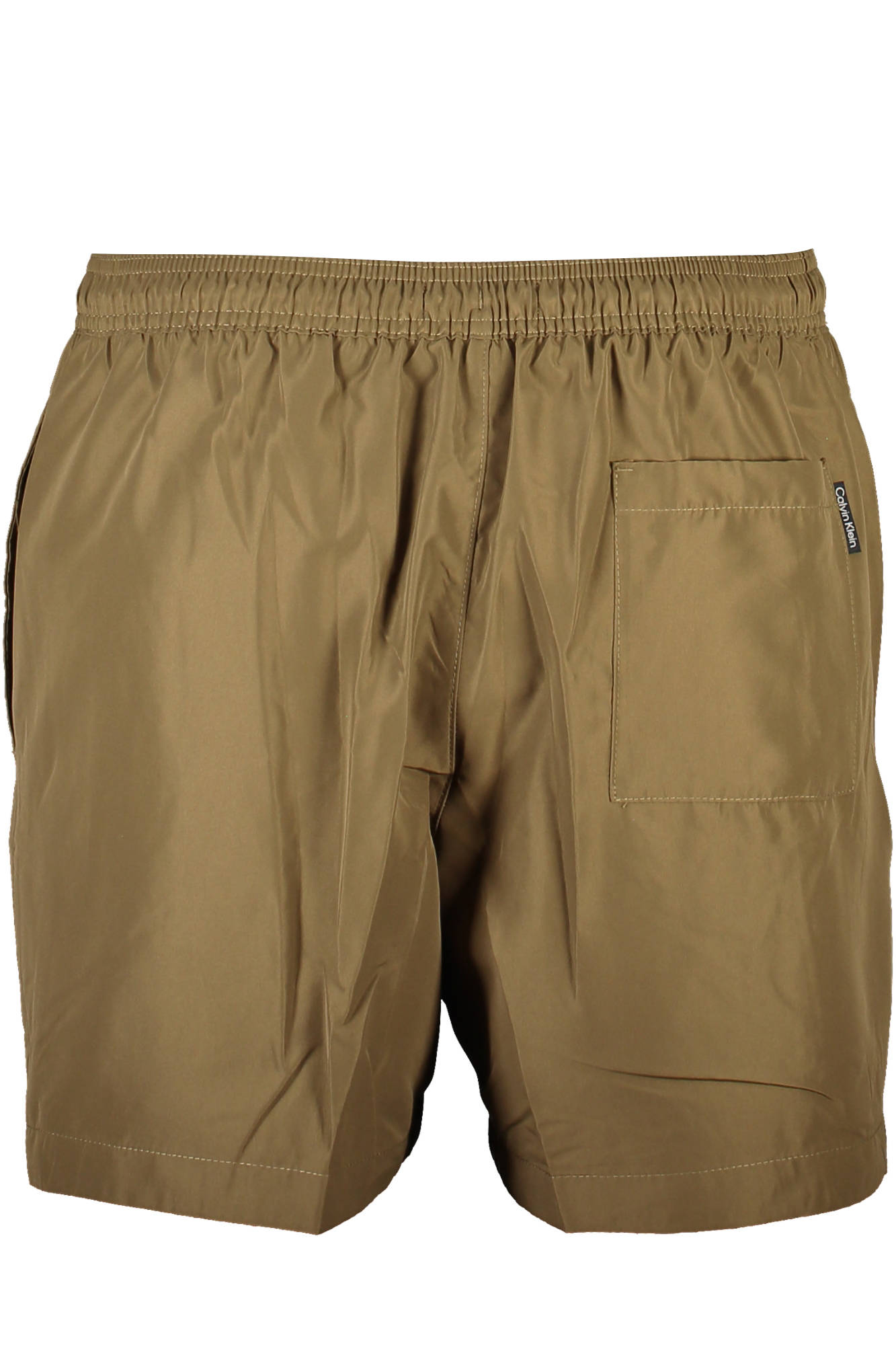 Swimsuit part under man brown