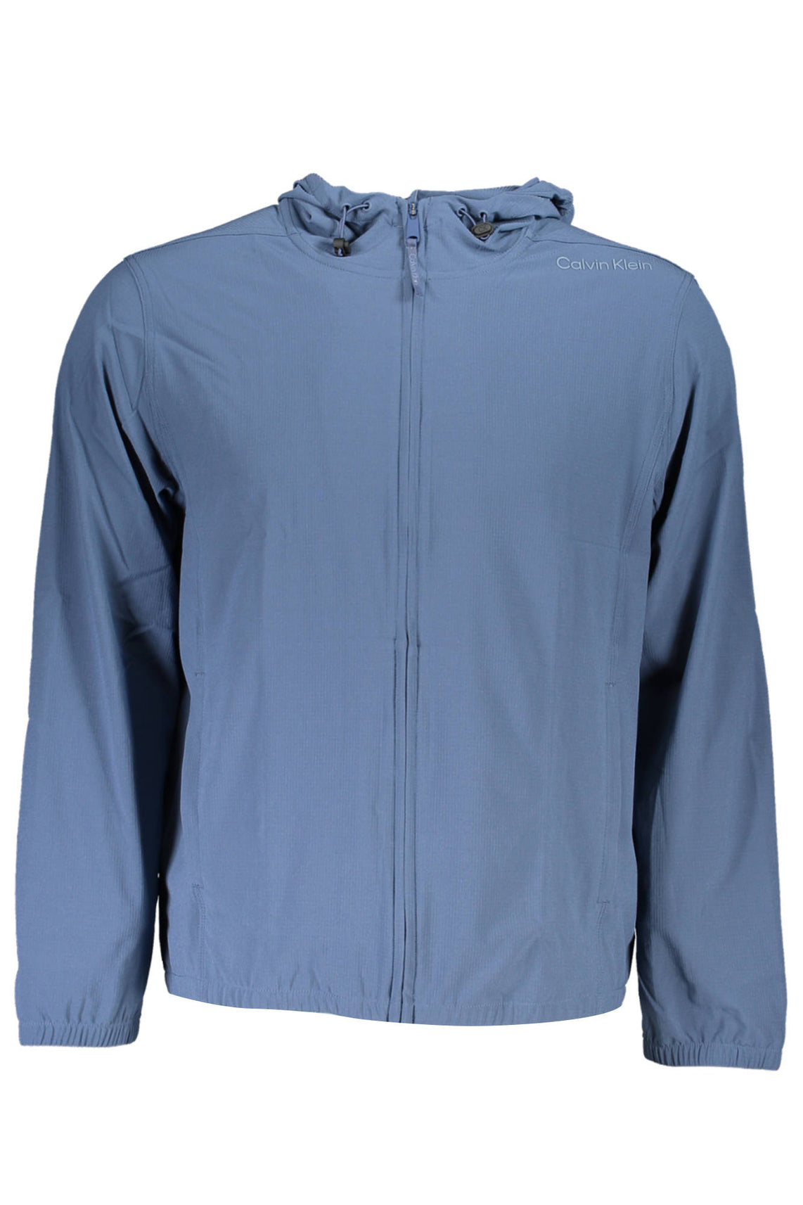 CALVIN KLEIN CALVIN KLEIN MEN'S BLACK ZIPPED SWEATSHIRT - Blue