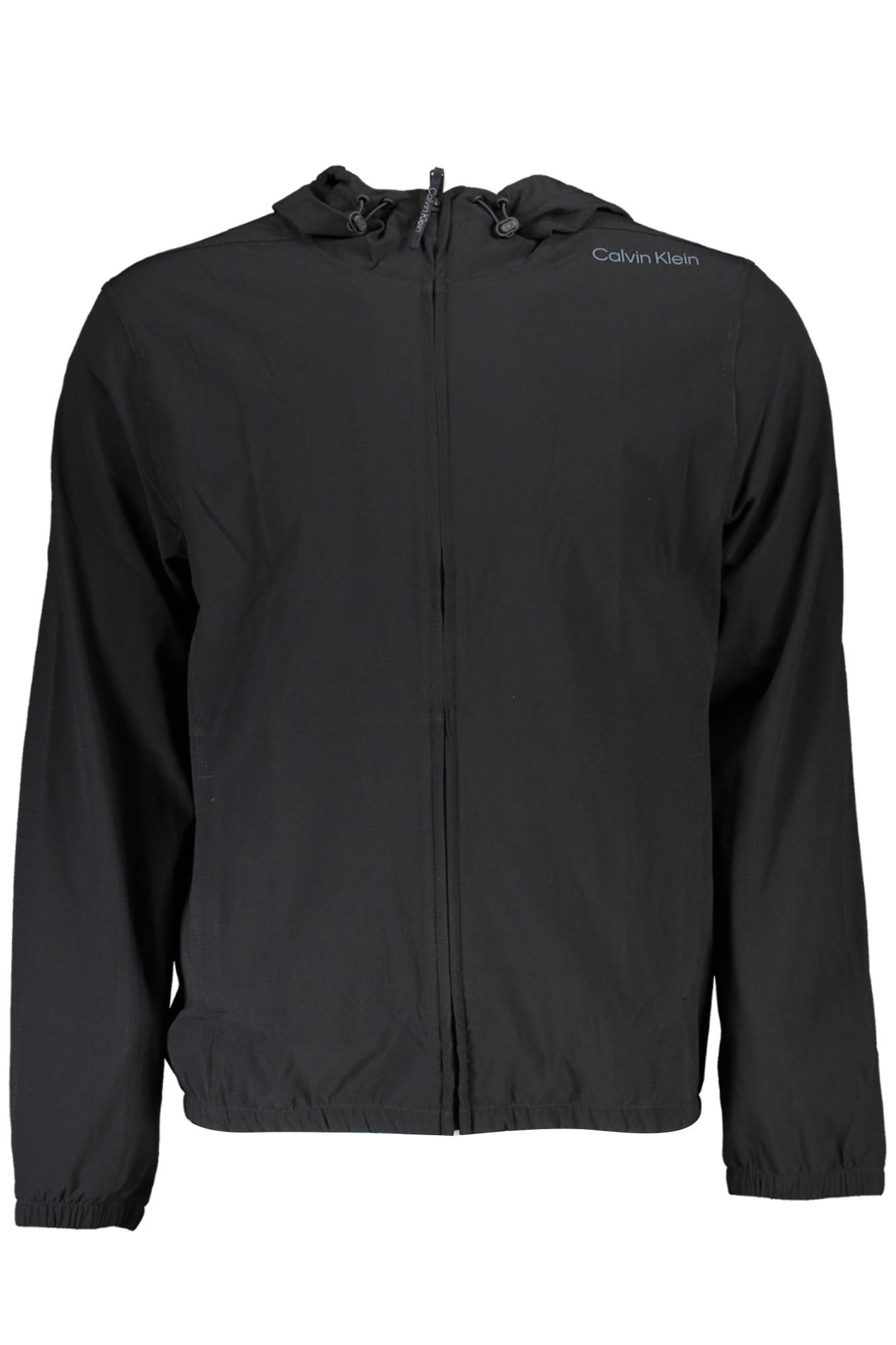 CALVIN KLEIN CALVIN KLEIN MEN'S BLACK ZIPPED SWEATSHIRT - Nero