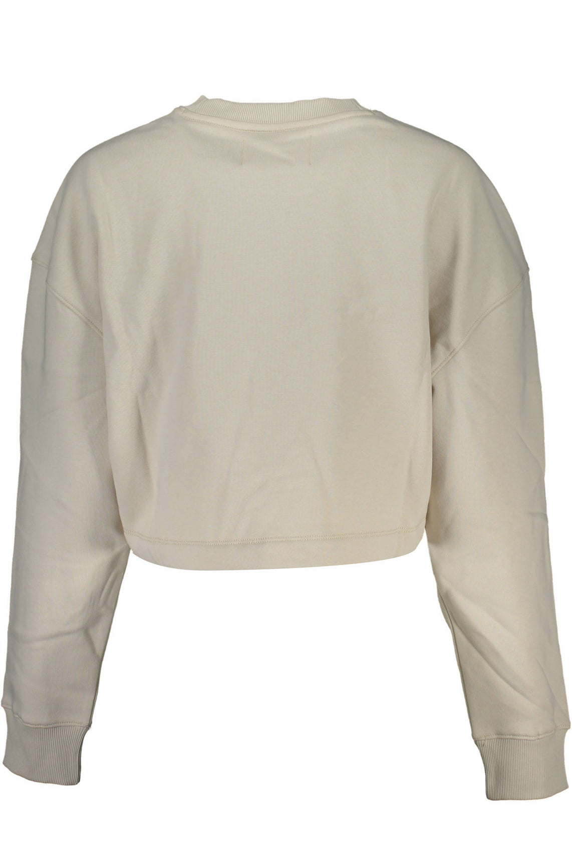 Women's zipless sweatshirt beige