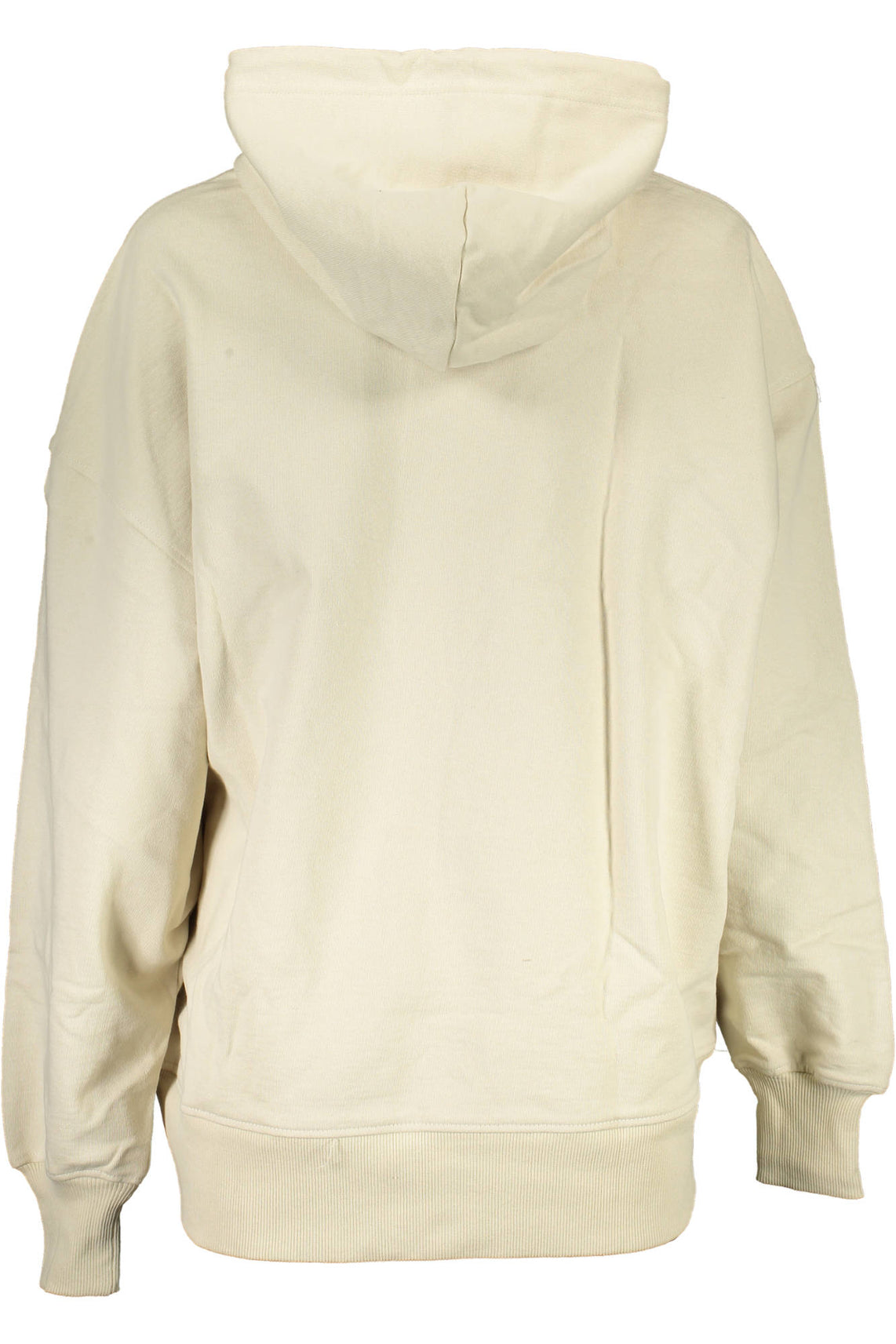 Sweatshirt without zip woman beige