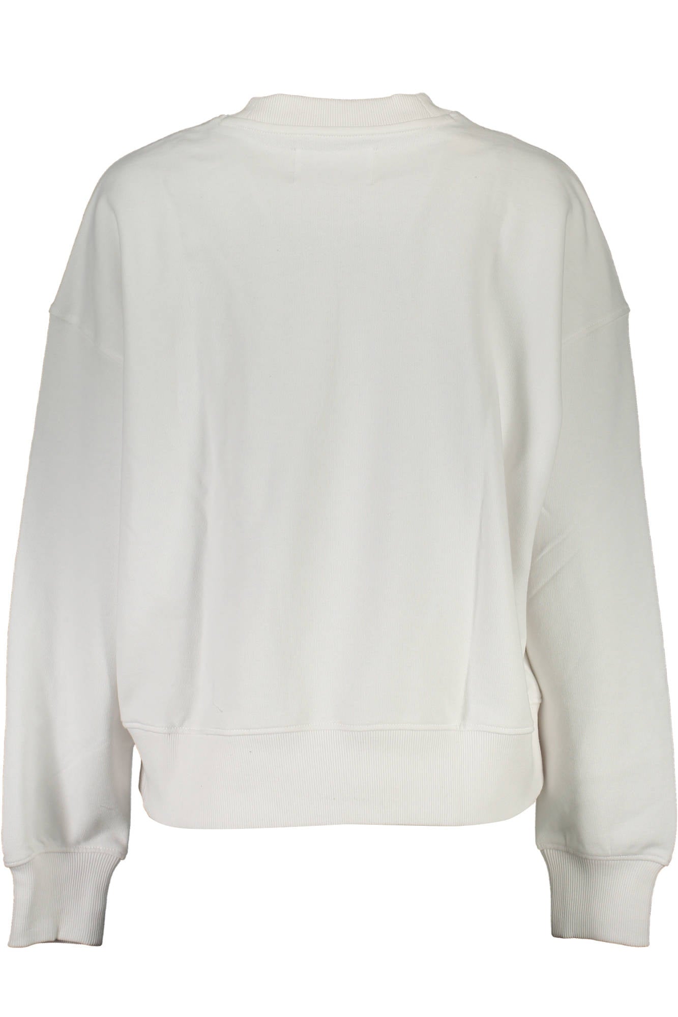 Sweatshirt without zip woman white