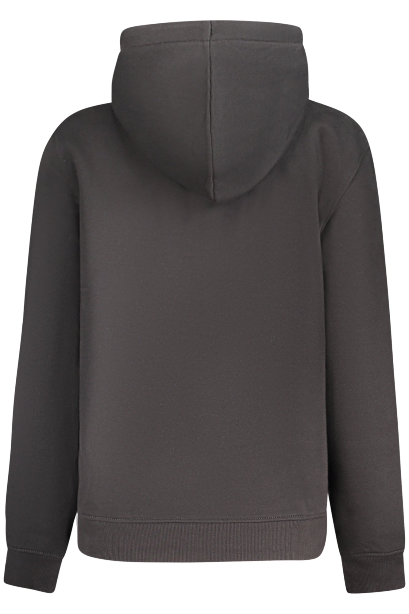 Felpa senza zip donna nero