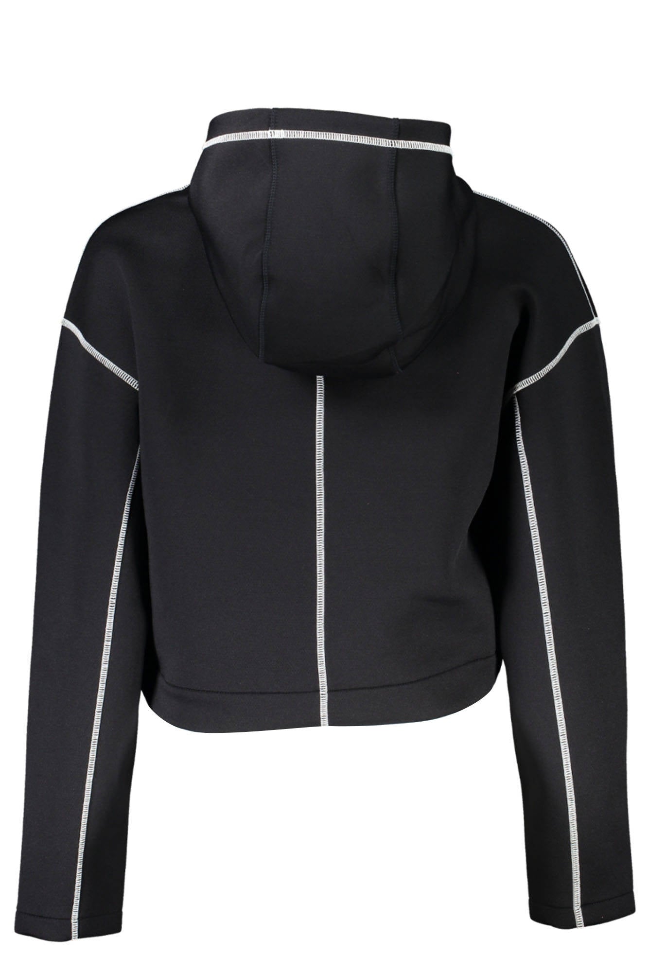 Women's zipless sweatshirt black