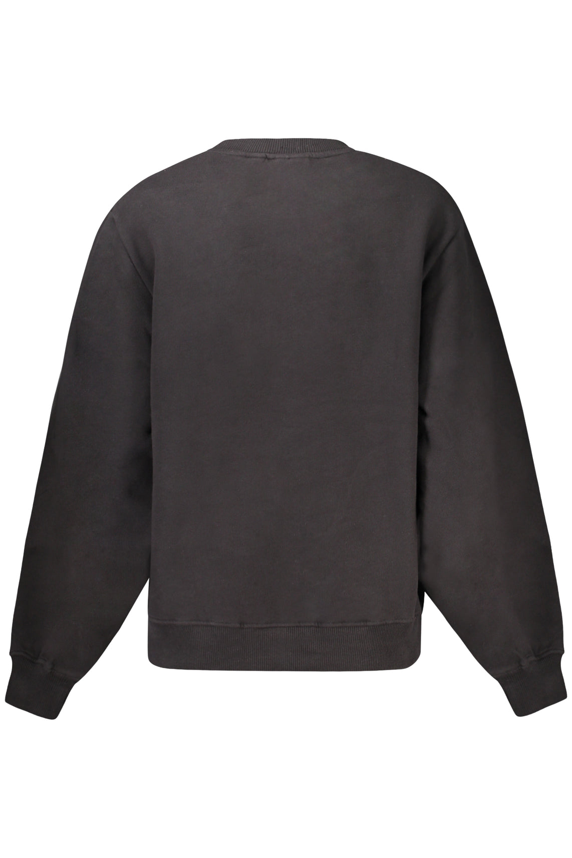 Felpa senza zip donna nero