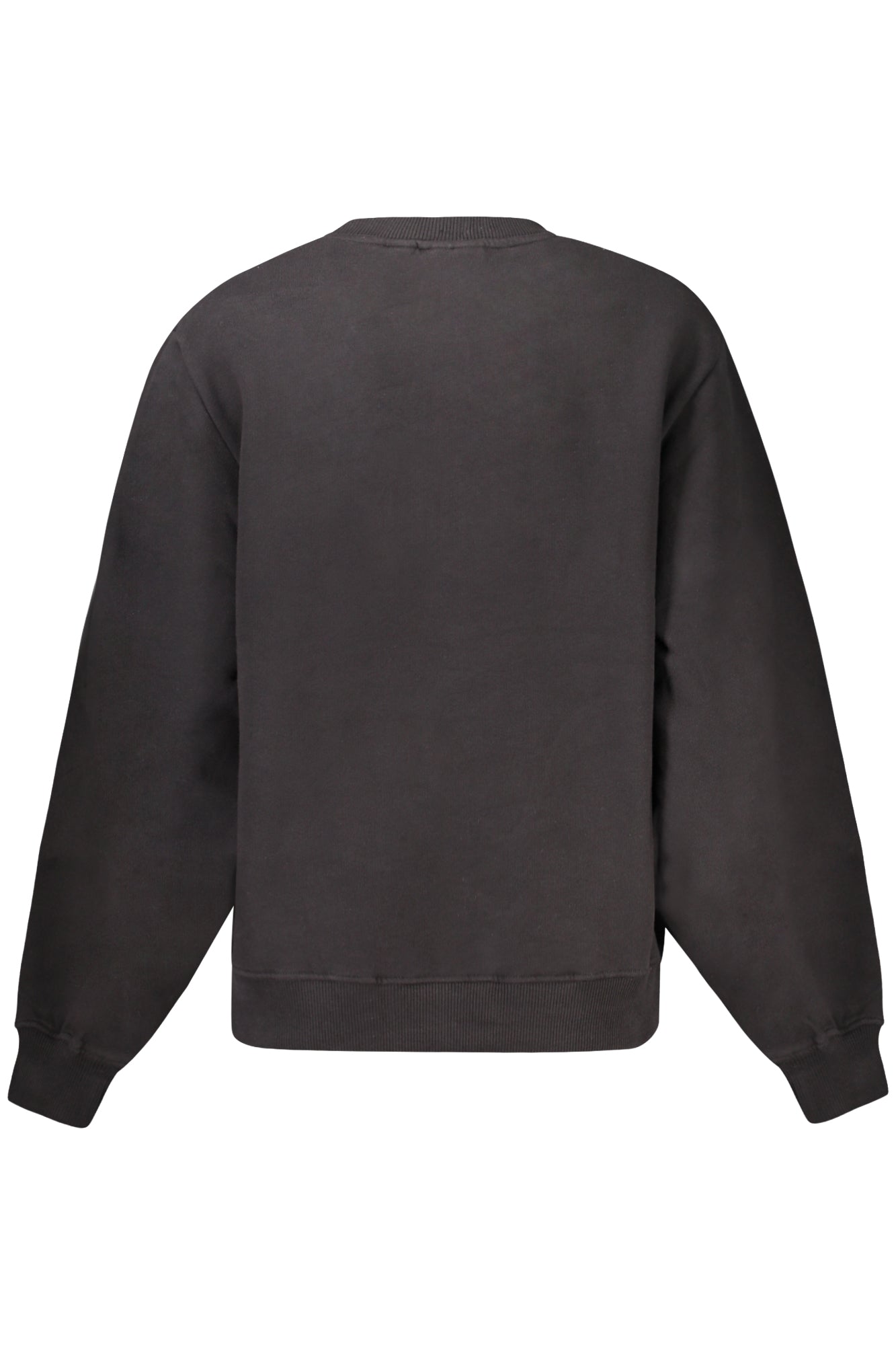 Felpa senza zip donna nero