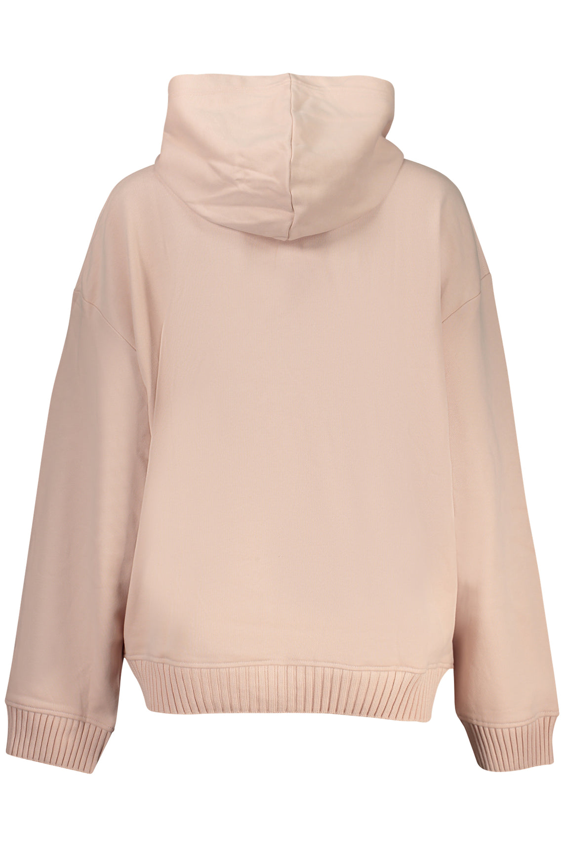 Felpa senza zip donna rosa