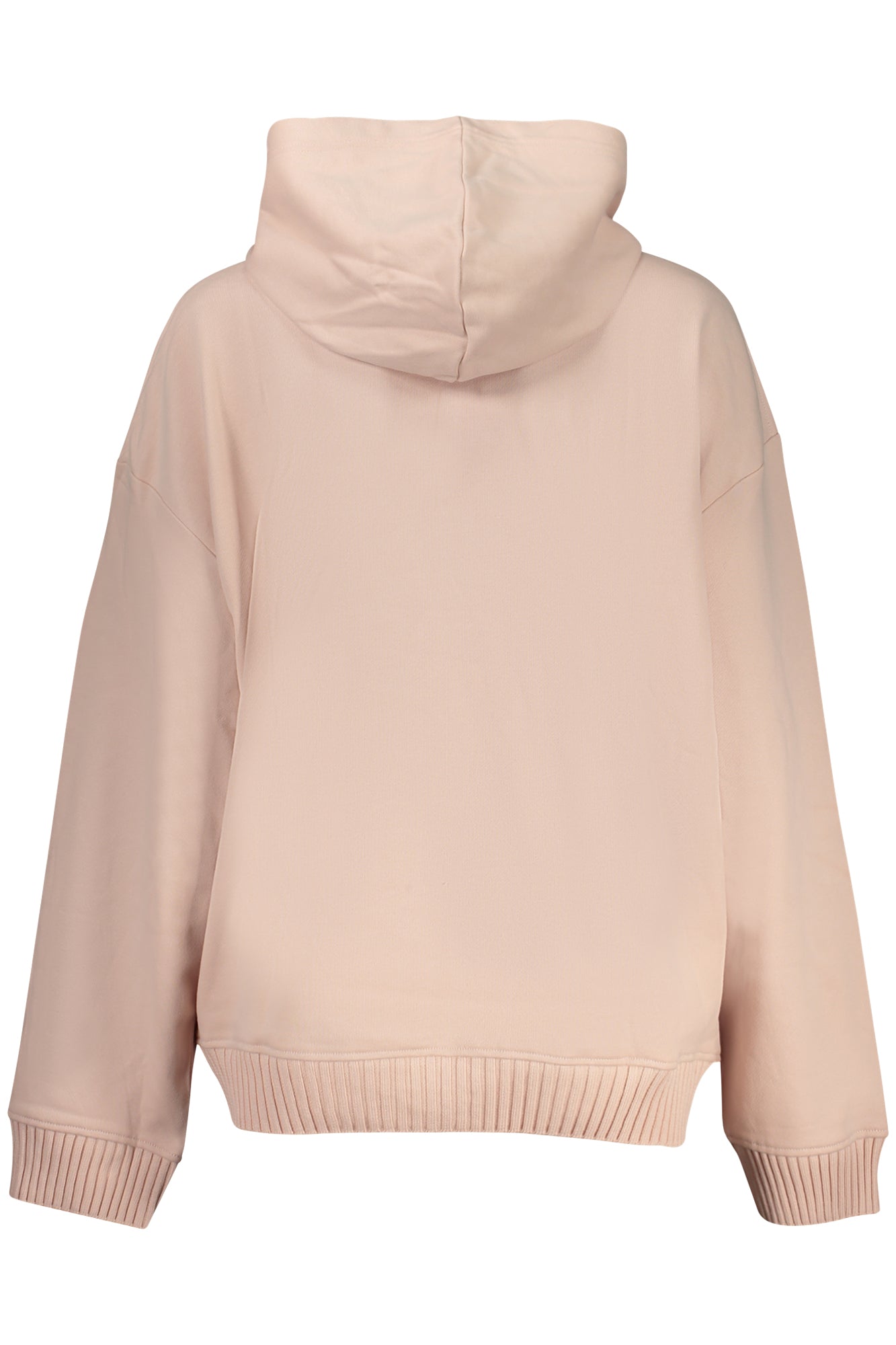 Felpa senza zip donna rosa