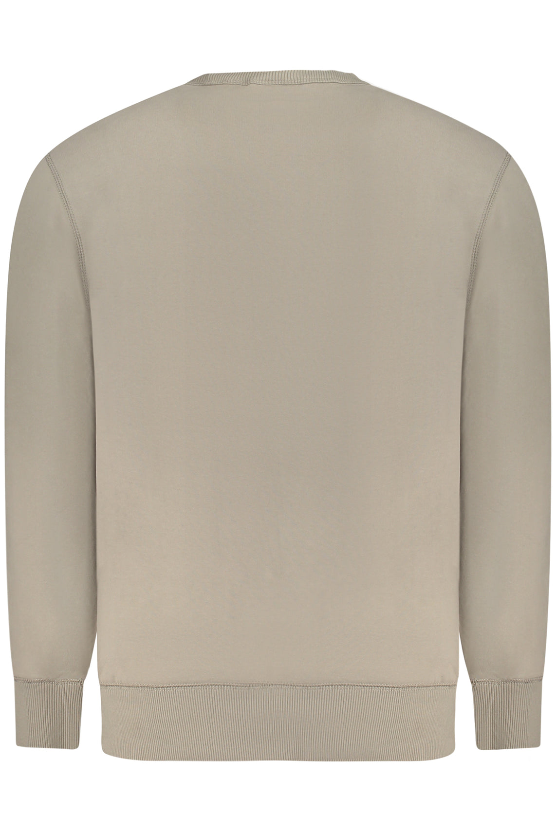 Sweatshirt without zip men beige