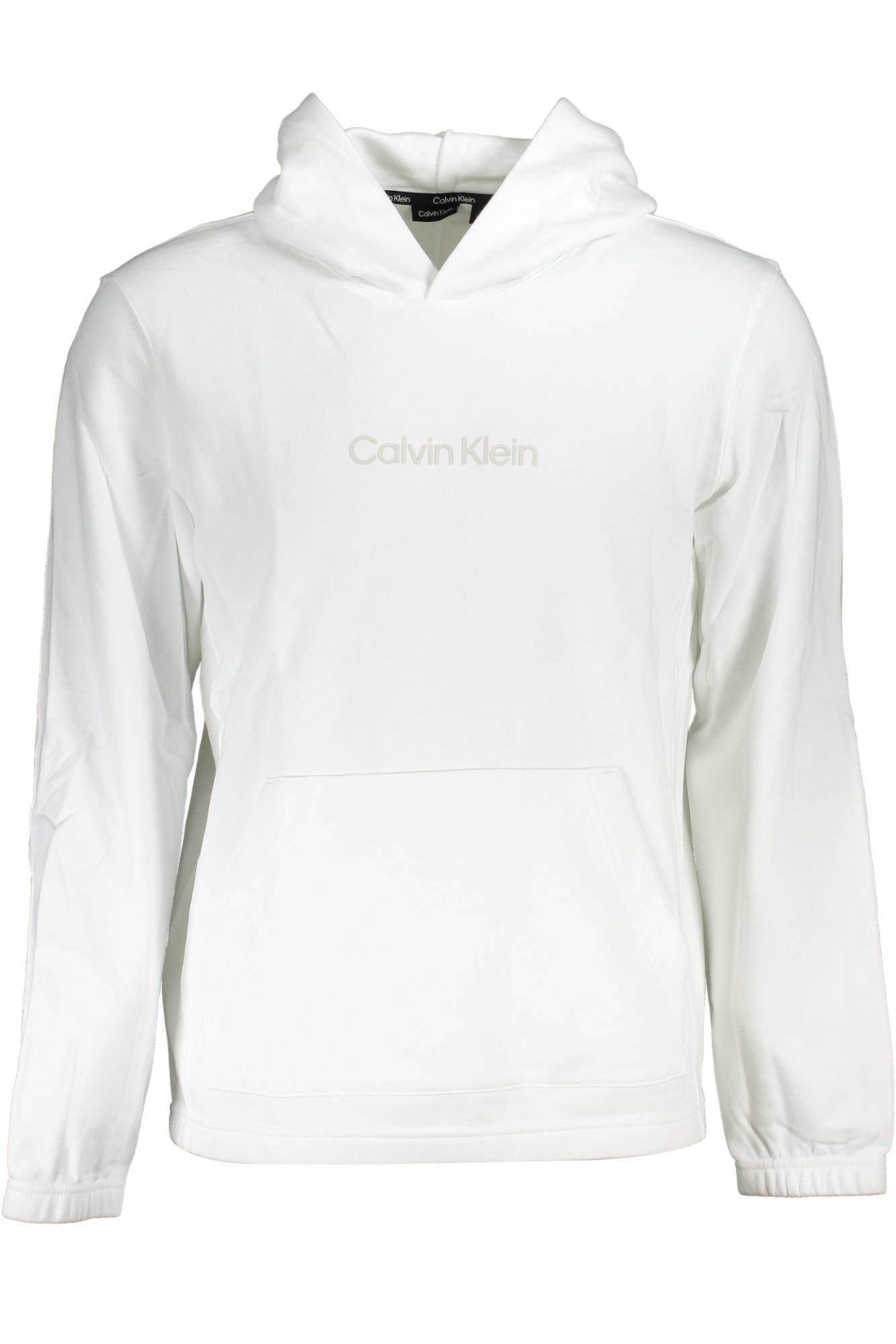 CALVIN KLEIN CALVIN KLEIN WHITE MEN'S SWEATSHIRT WITHOUT ZIP - White
