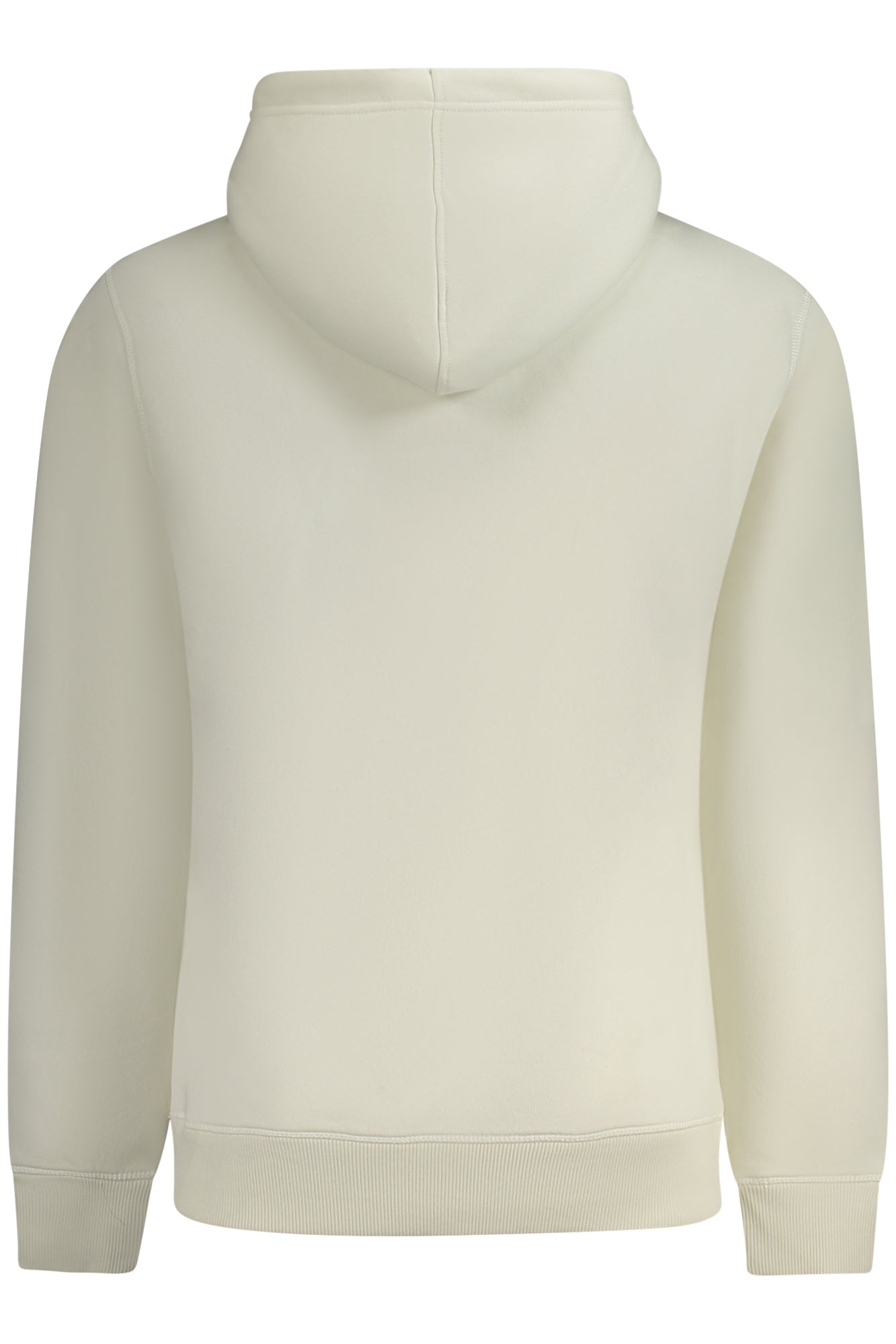 Men's zip-up sweatshirt white