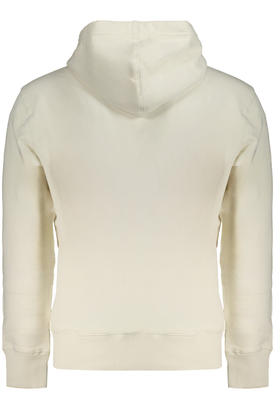Men's zip-up sweatshirt white