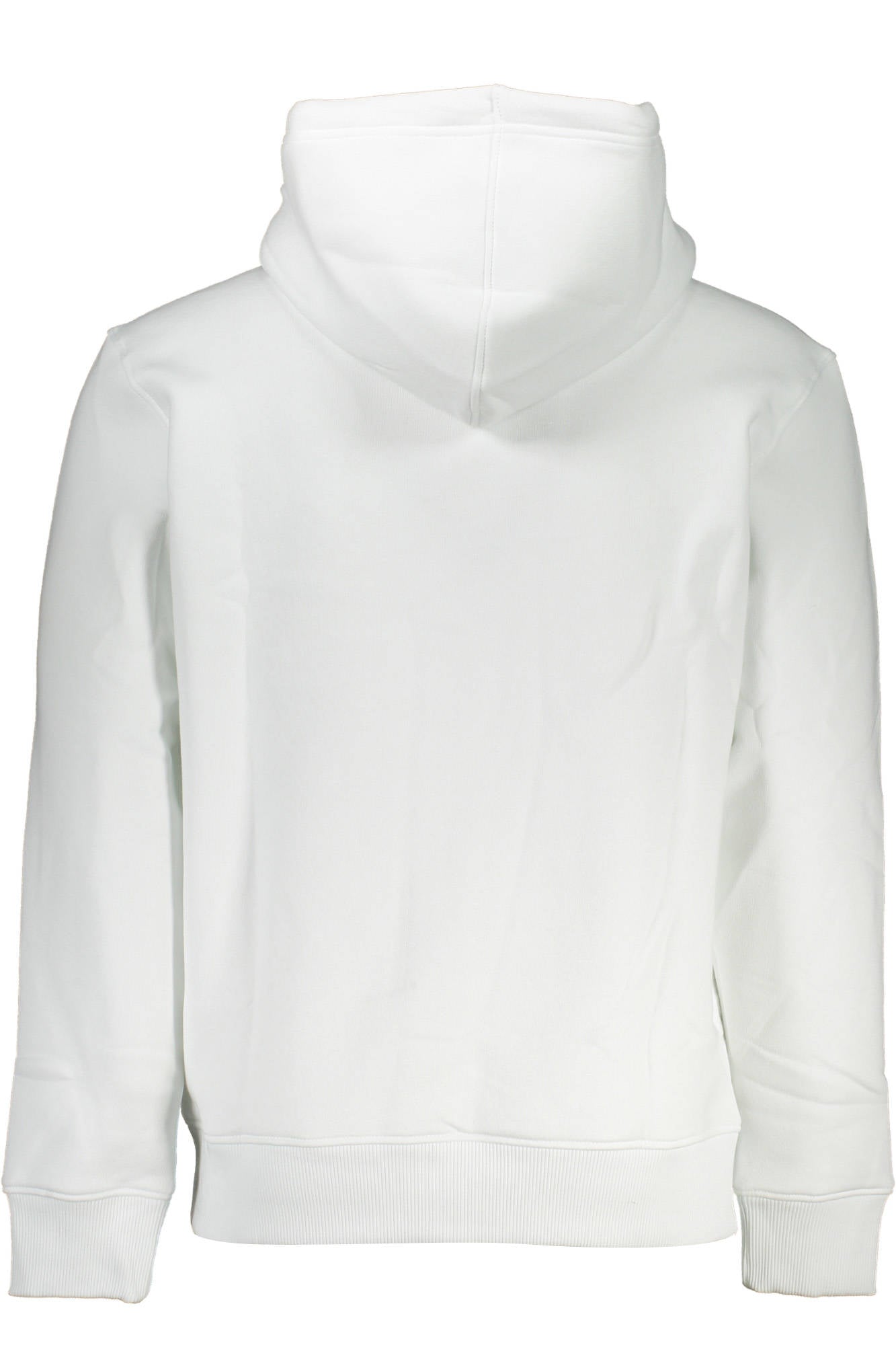 Men's white zipless sweatshirt