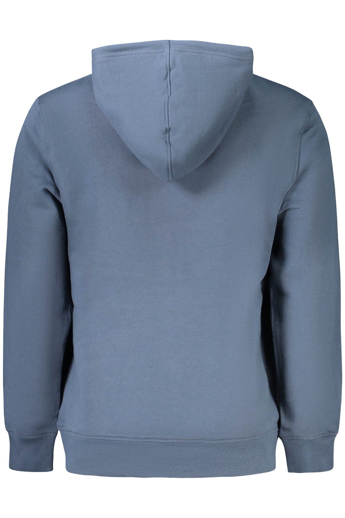 Felpa senza zip uomo blu