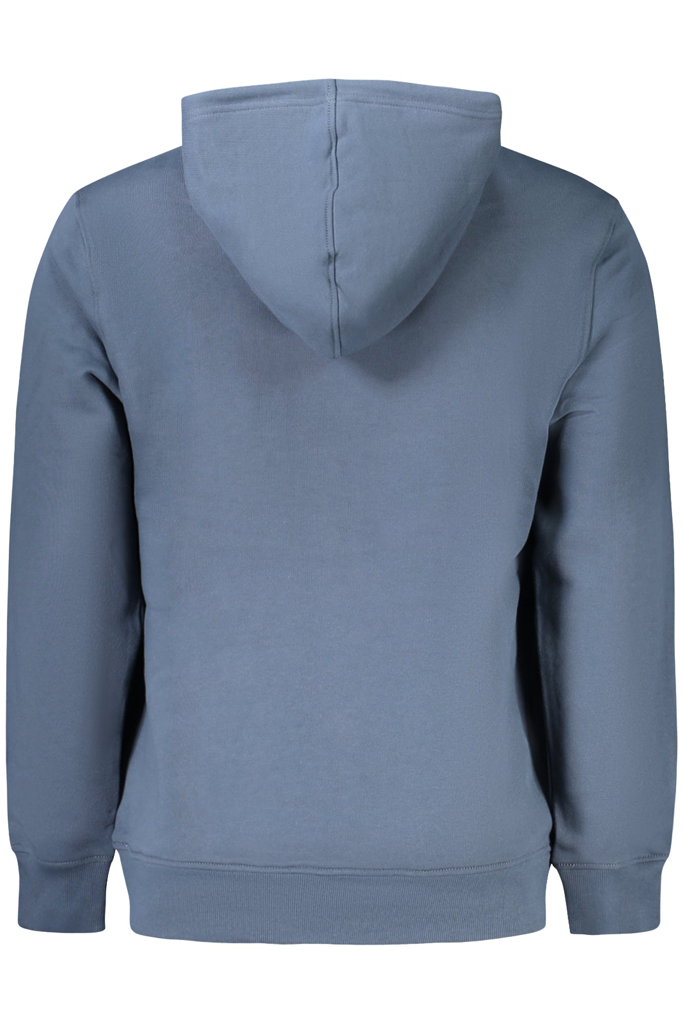 Felpa senza zip uomo blu