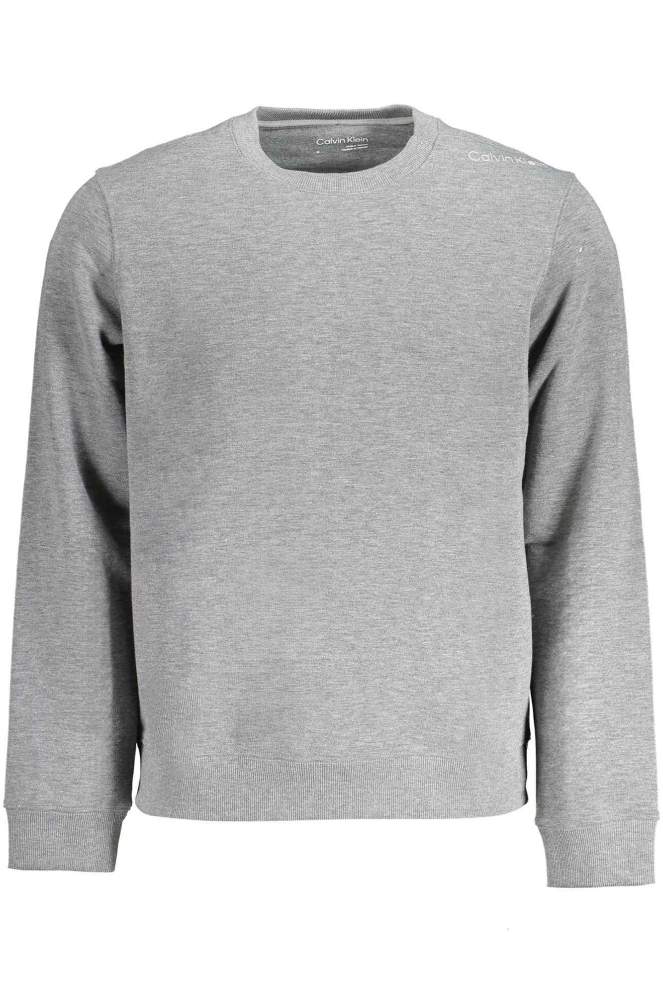 CALVIN KLEIN CALVIN KLEIN MEN'S BLACK ZIPLESS SWEATSHIRT - Grey