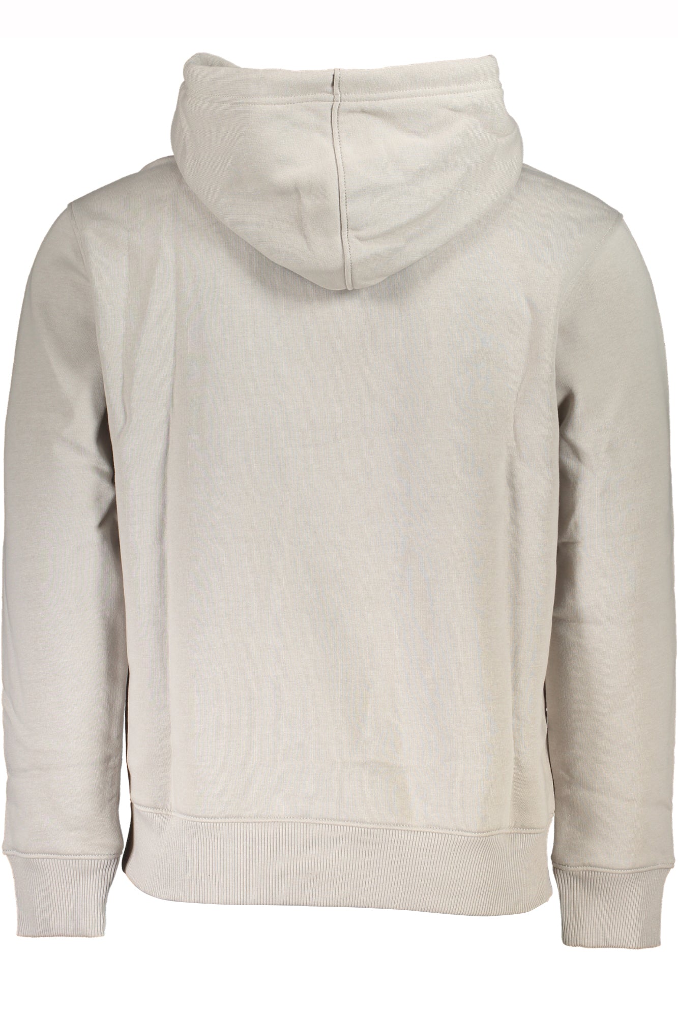 Men's gray zipless sweatshirt