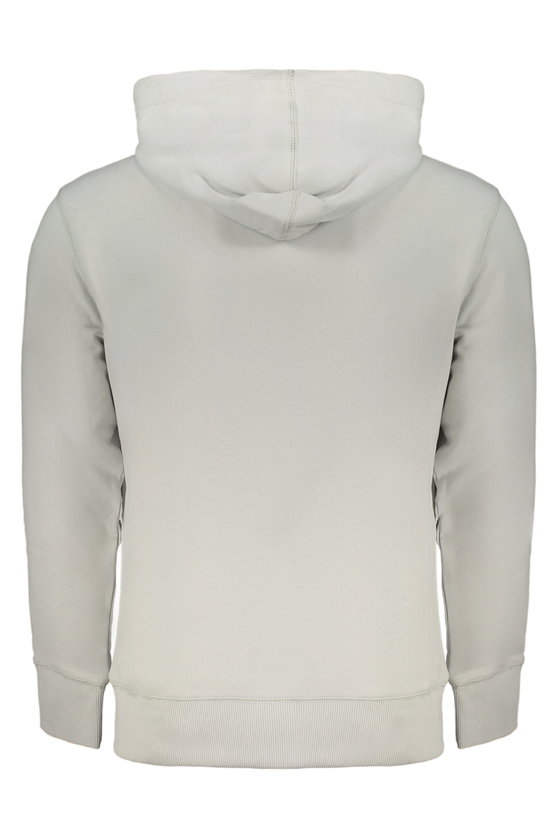 Men's gray zipless sweatshirt