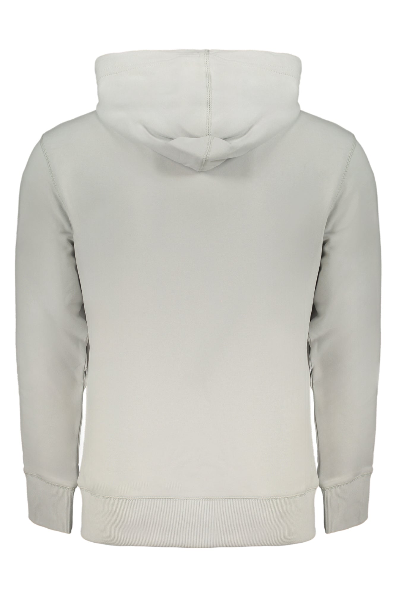 Men's gray zipless sweatshirt