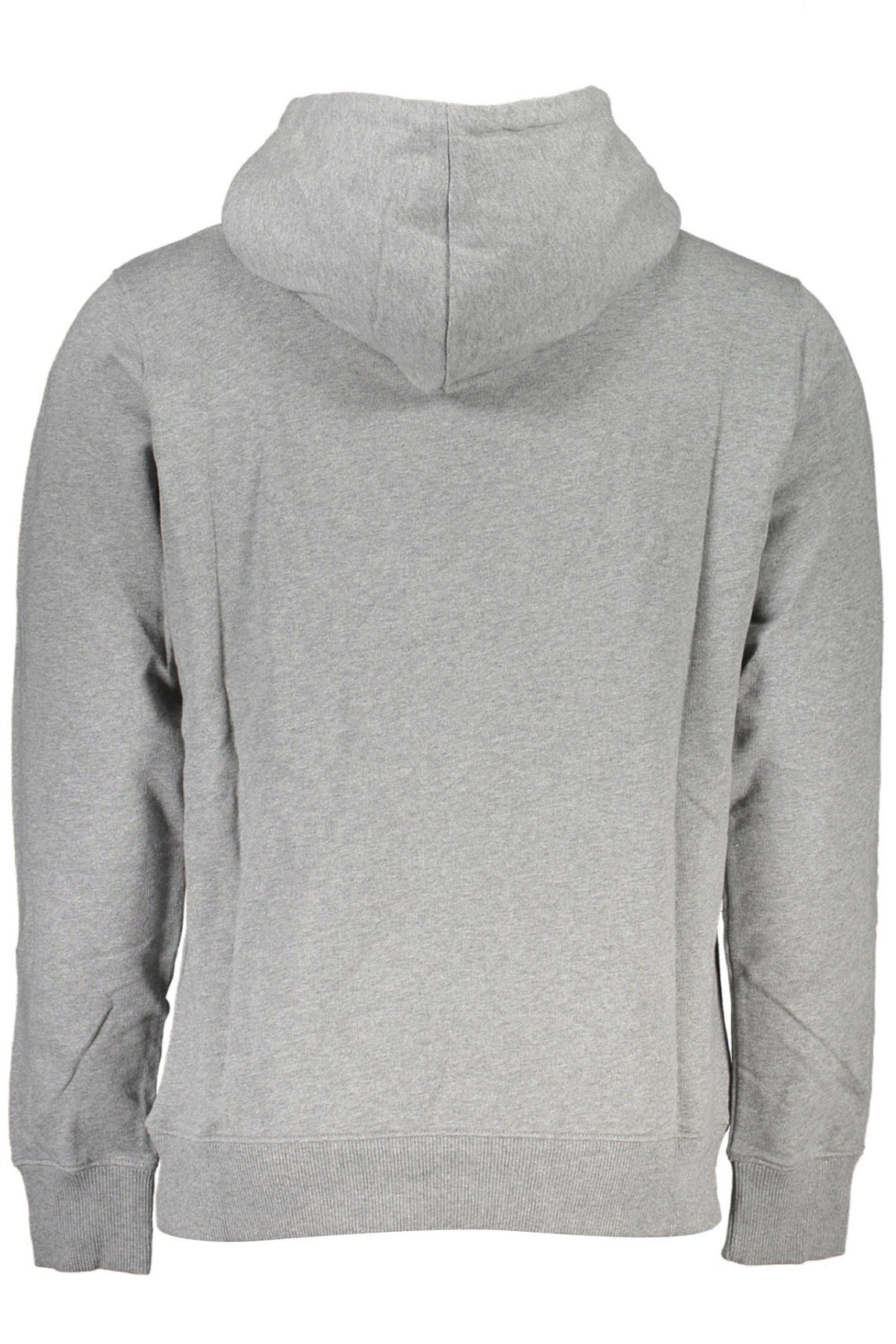 Men's gray zipless sweatshirt