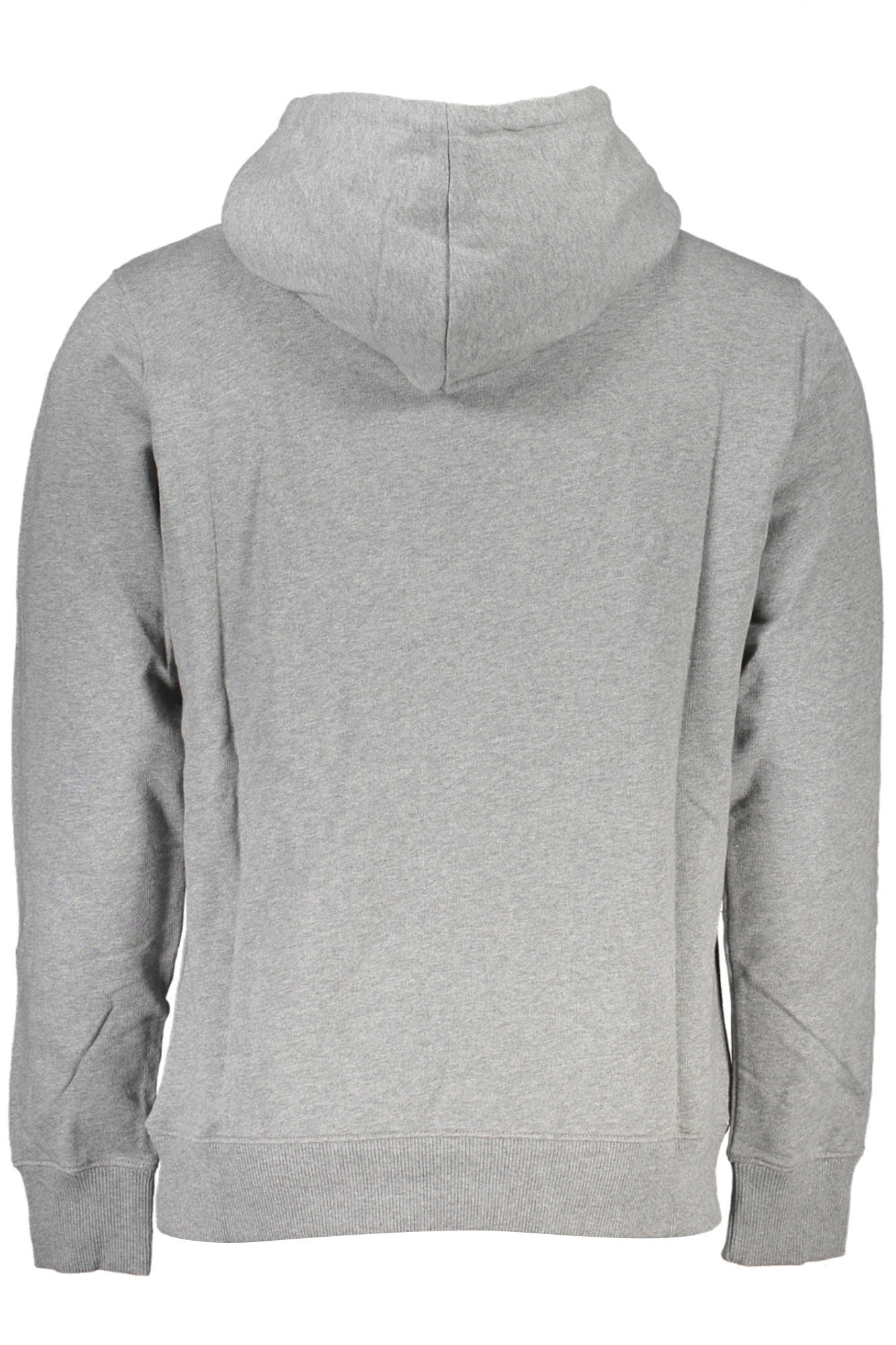 Men's gray zipless sweatshirt