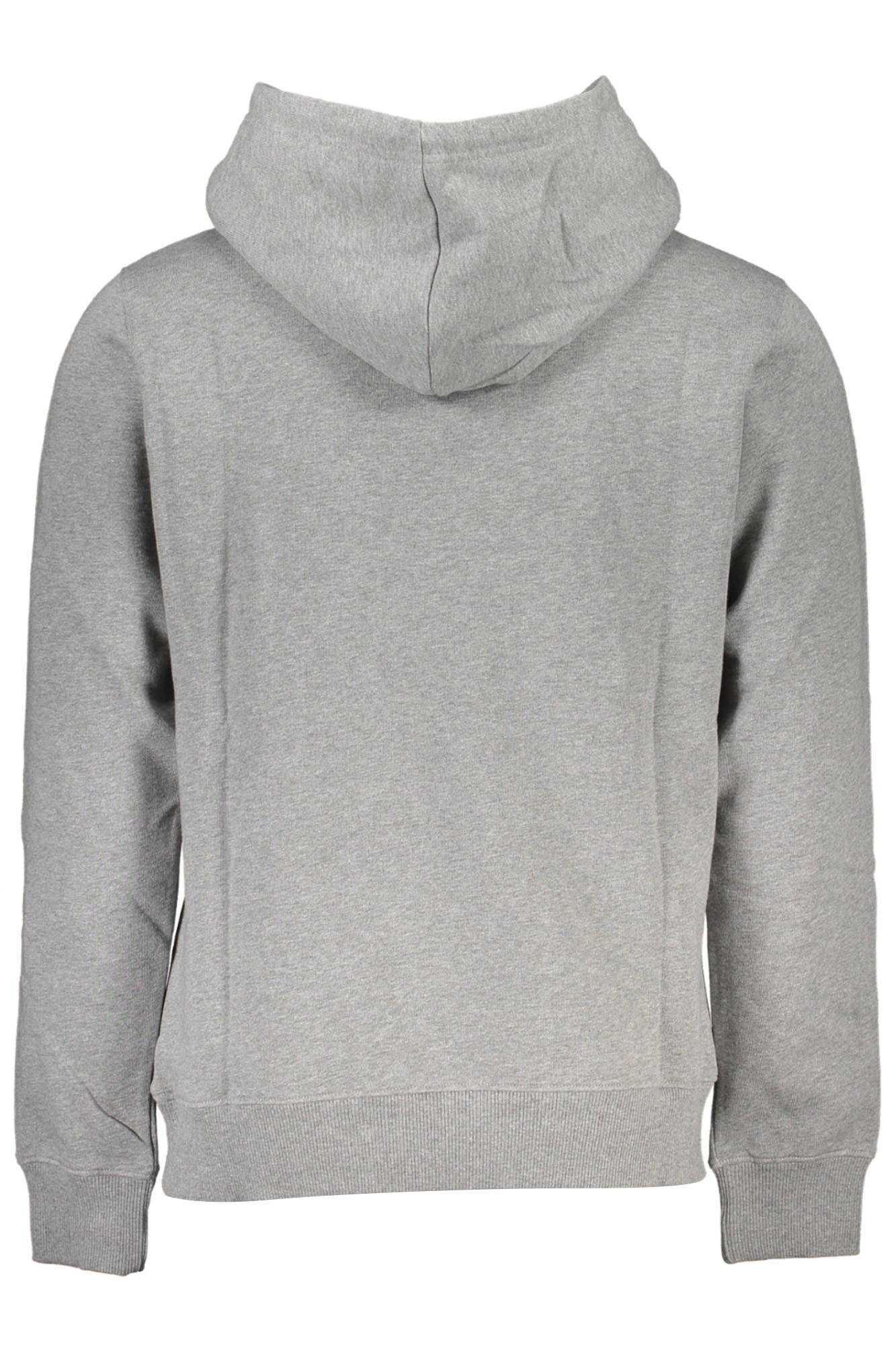 Men's gray zipless sweatshirt