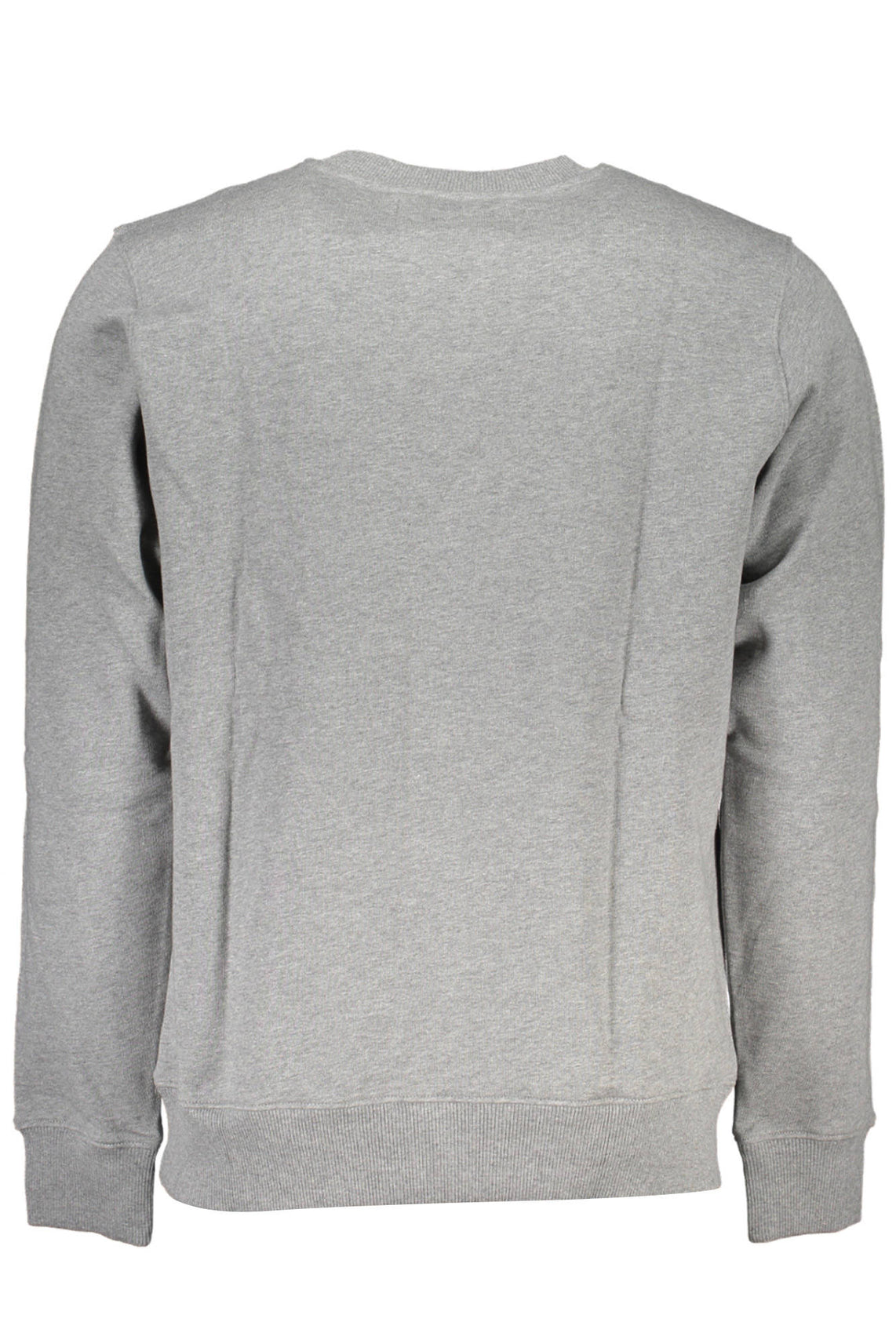 Men's gray zipless sweatshirt