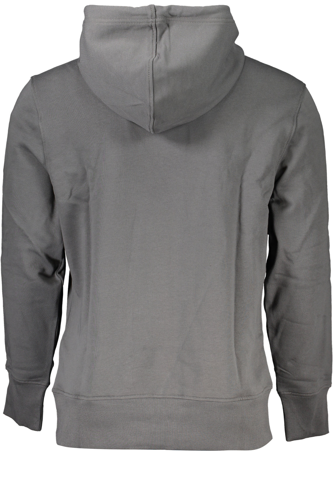 Men's gray zipless sweatshirt