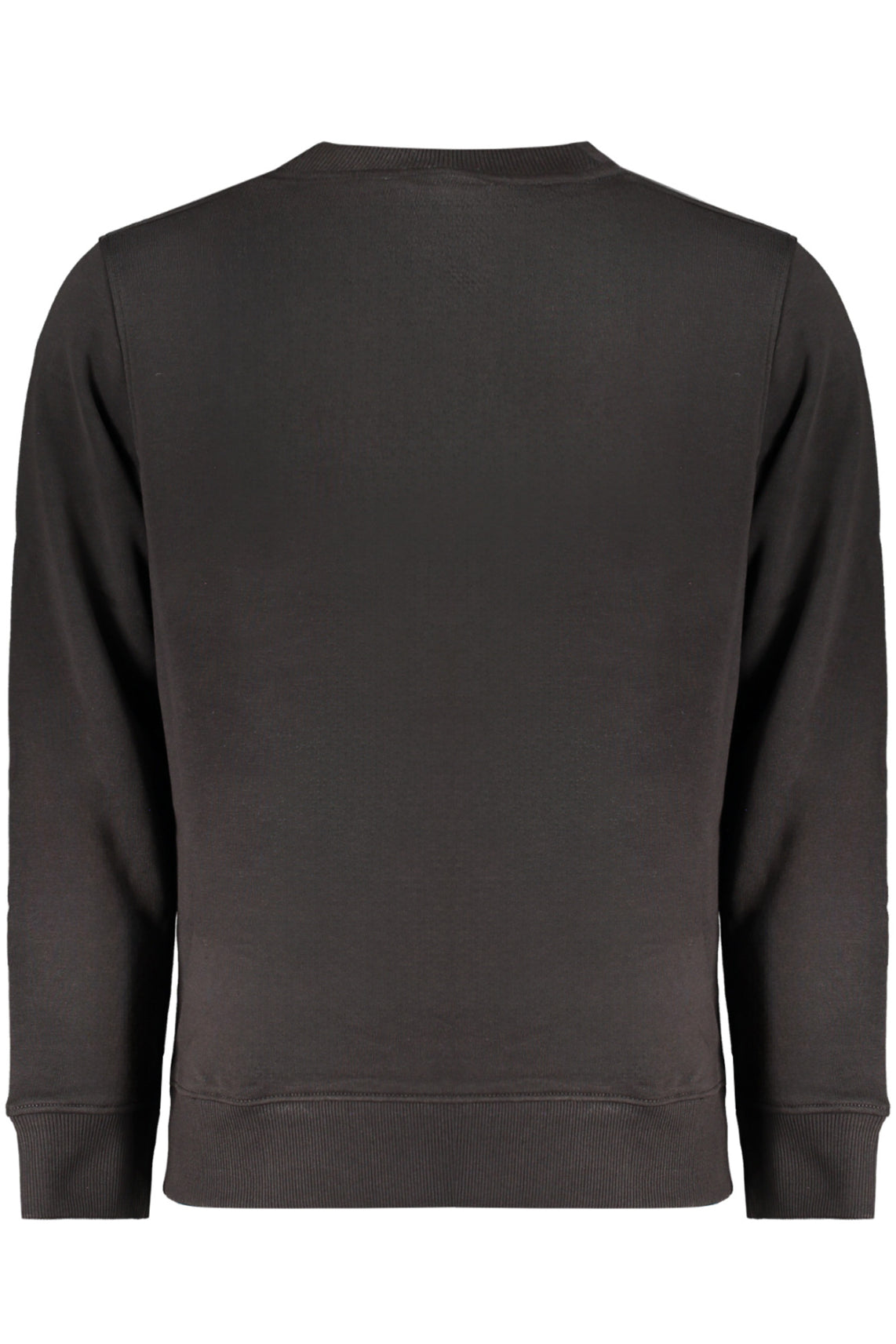 Men's black zip-up sweatshirt