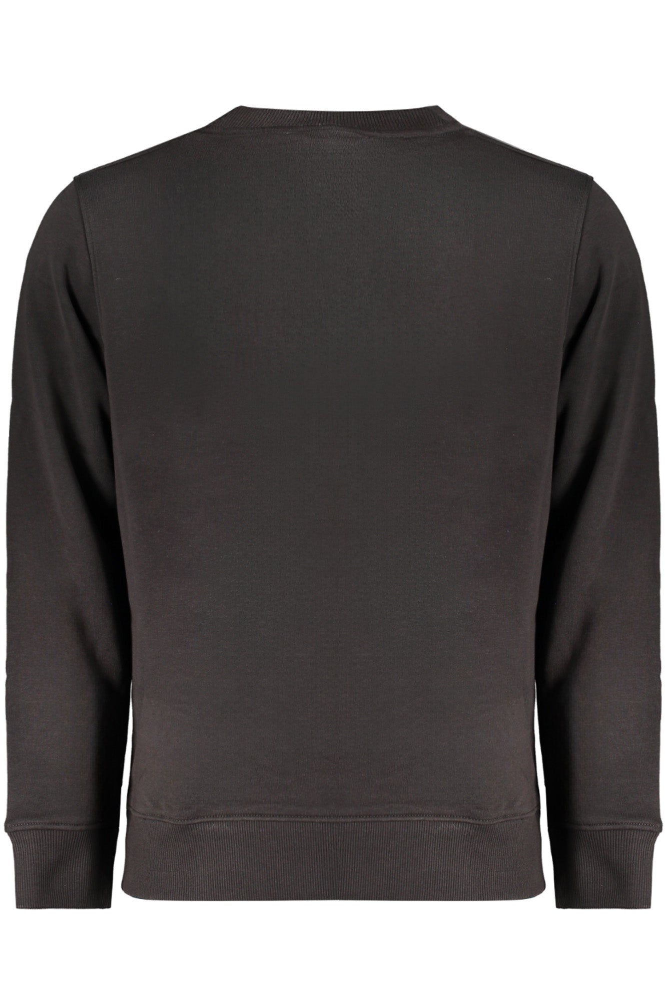 Men's black zip-up sweatshirt