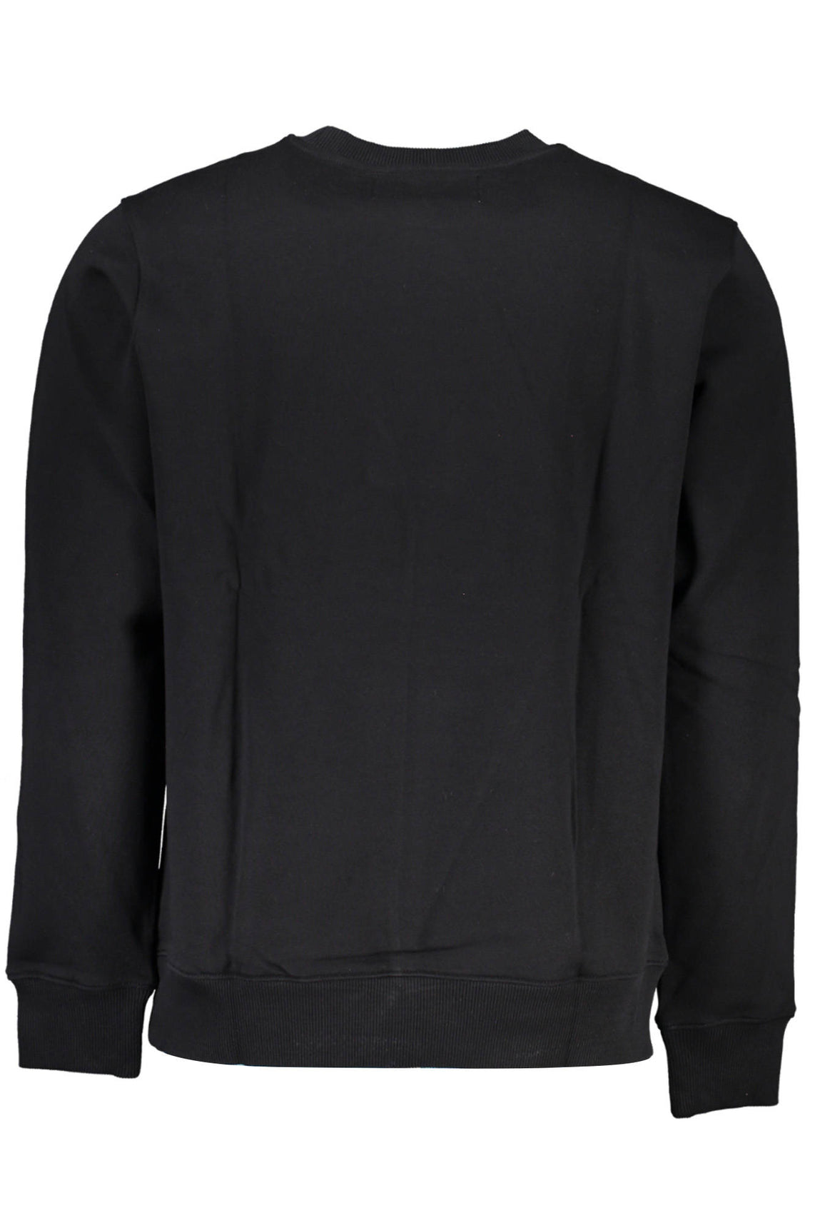 Men's black zipless sweatshirt