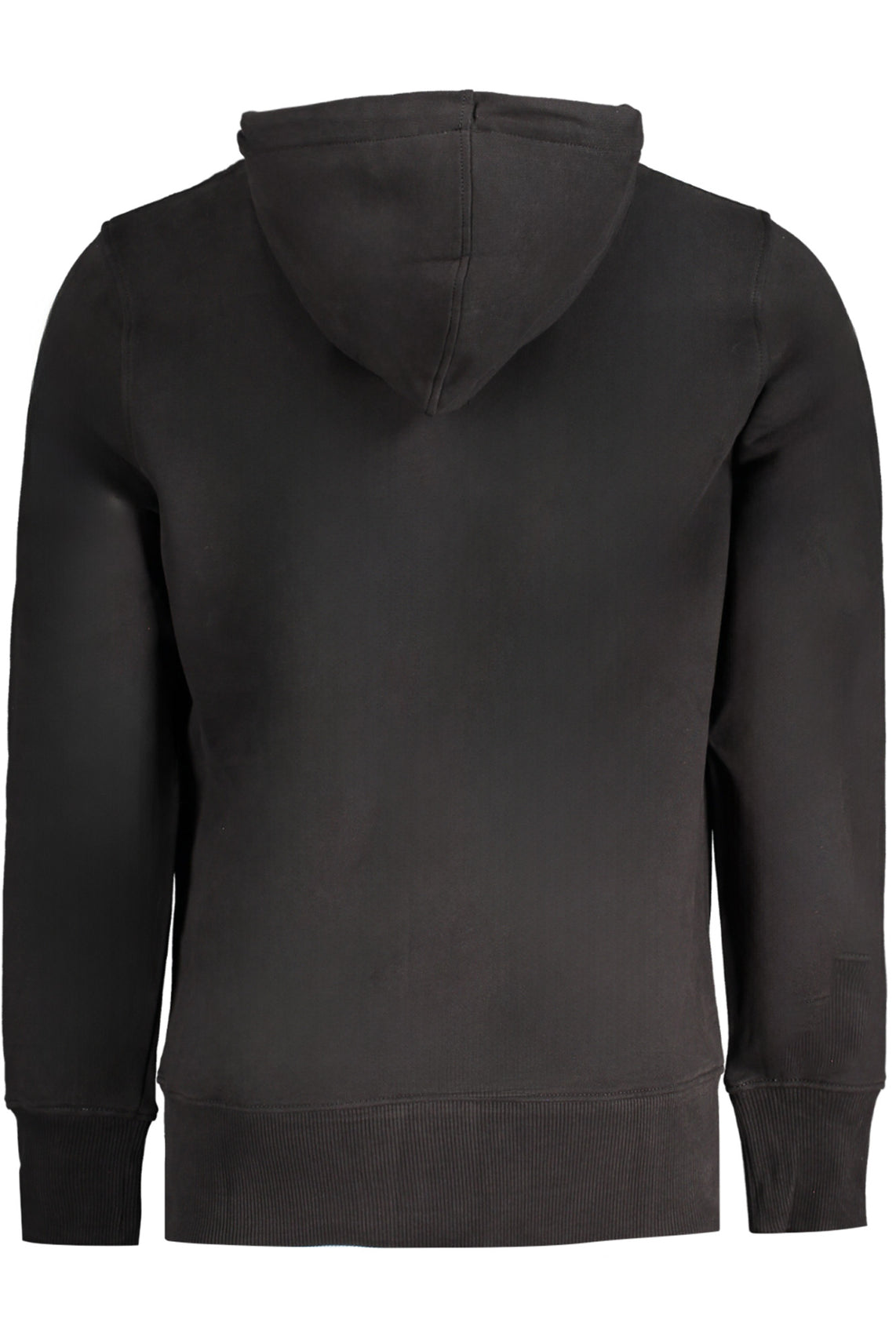 Men's black zip-up sweatshirt