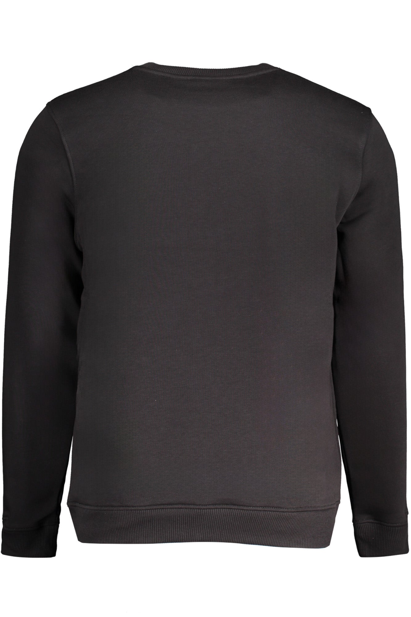 Men's black zip-up sweatshirt
