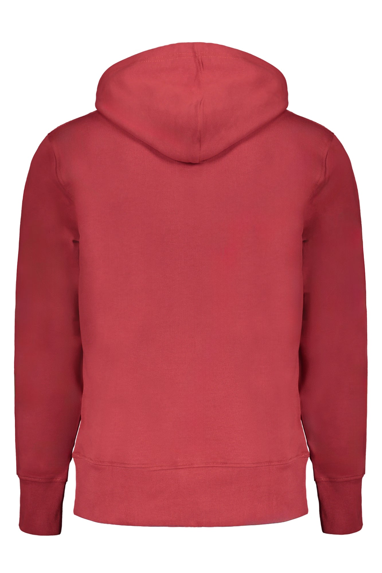 Men's red zip-out sweatshirt