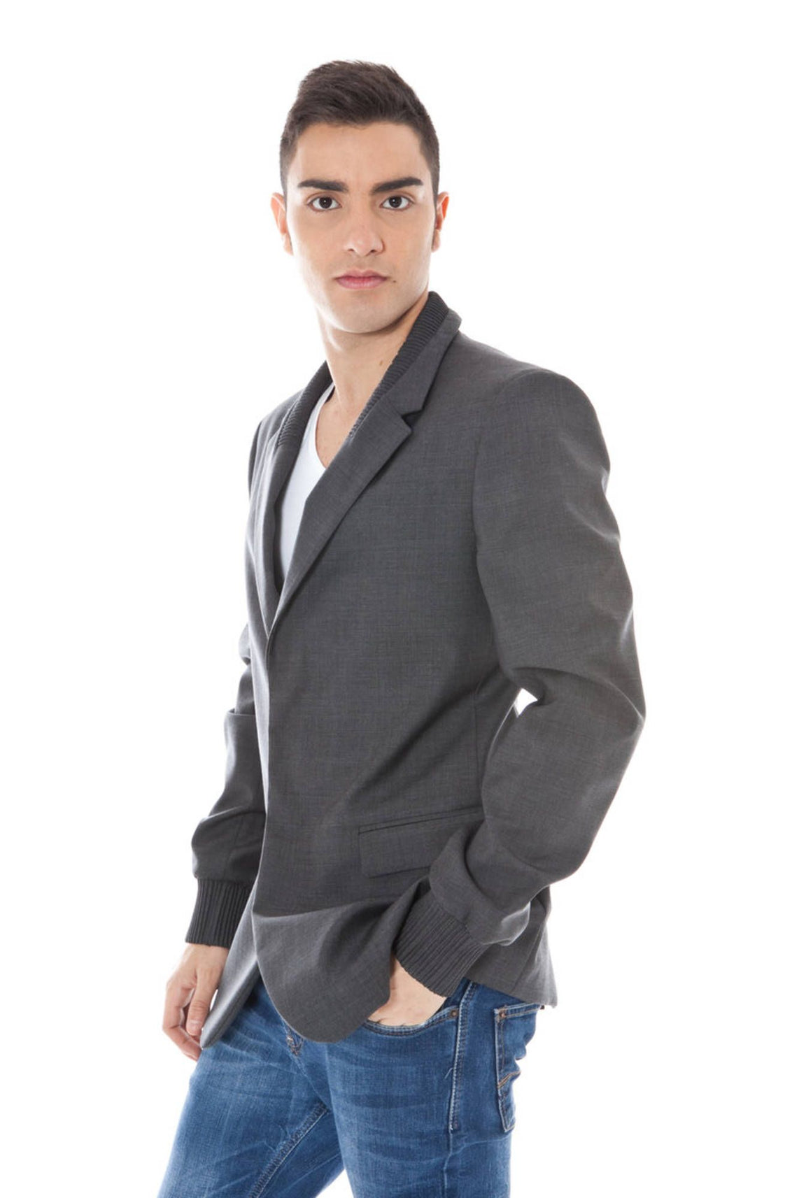 Men's classic jacket gray