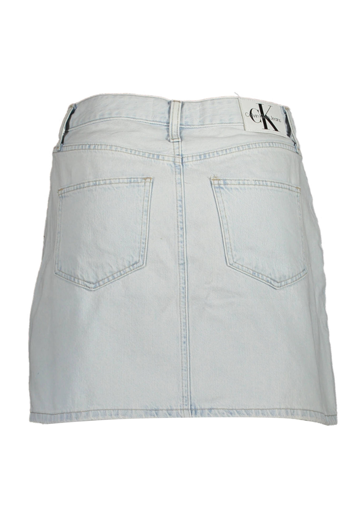 Women's light blue short skirt