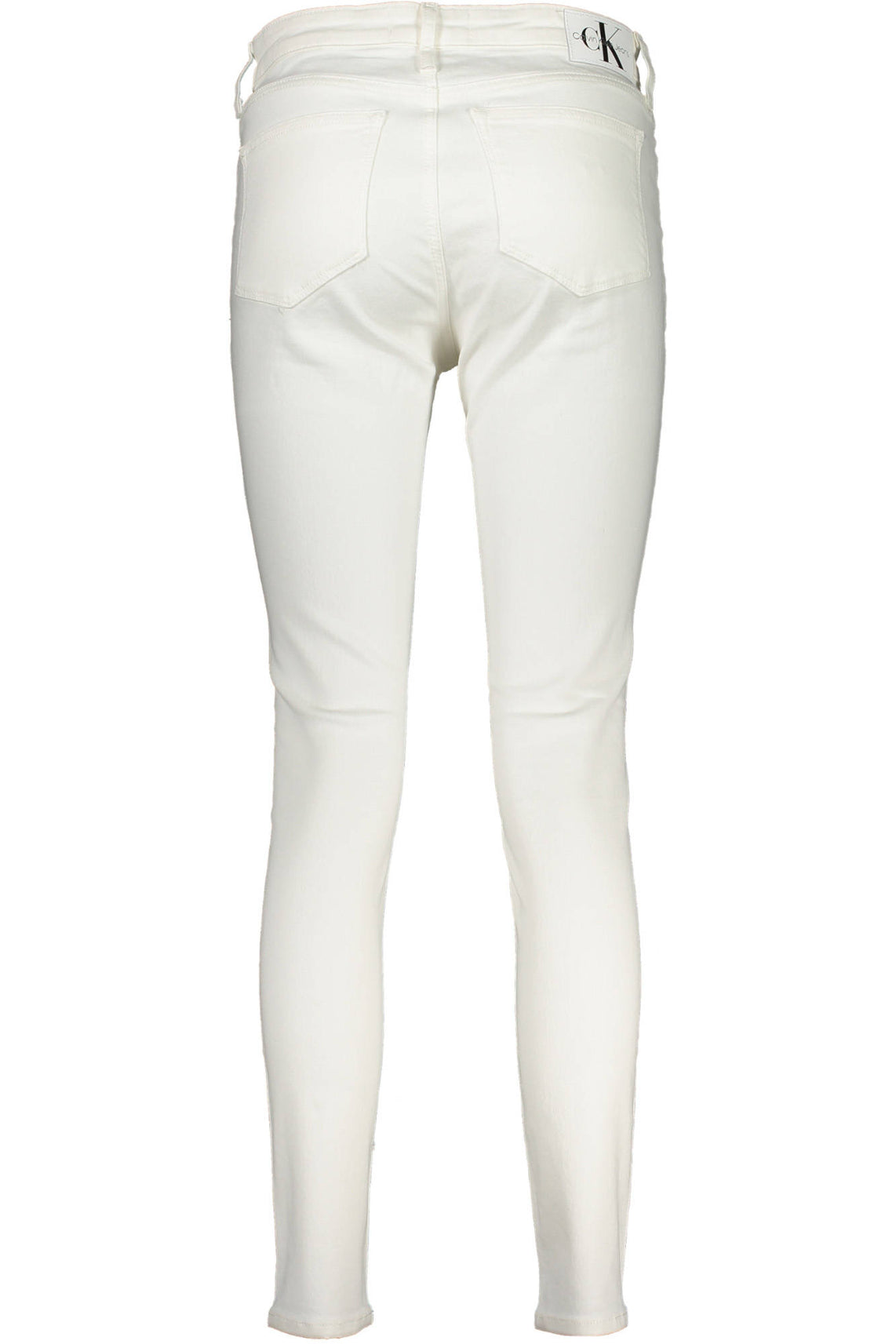 Women's denim jeans white